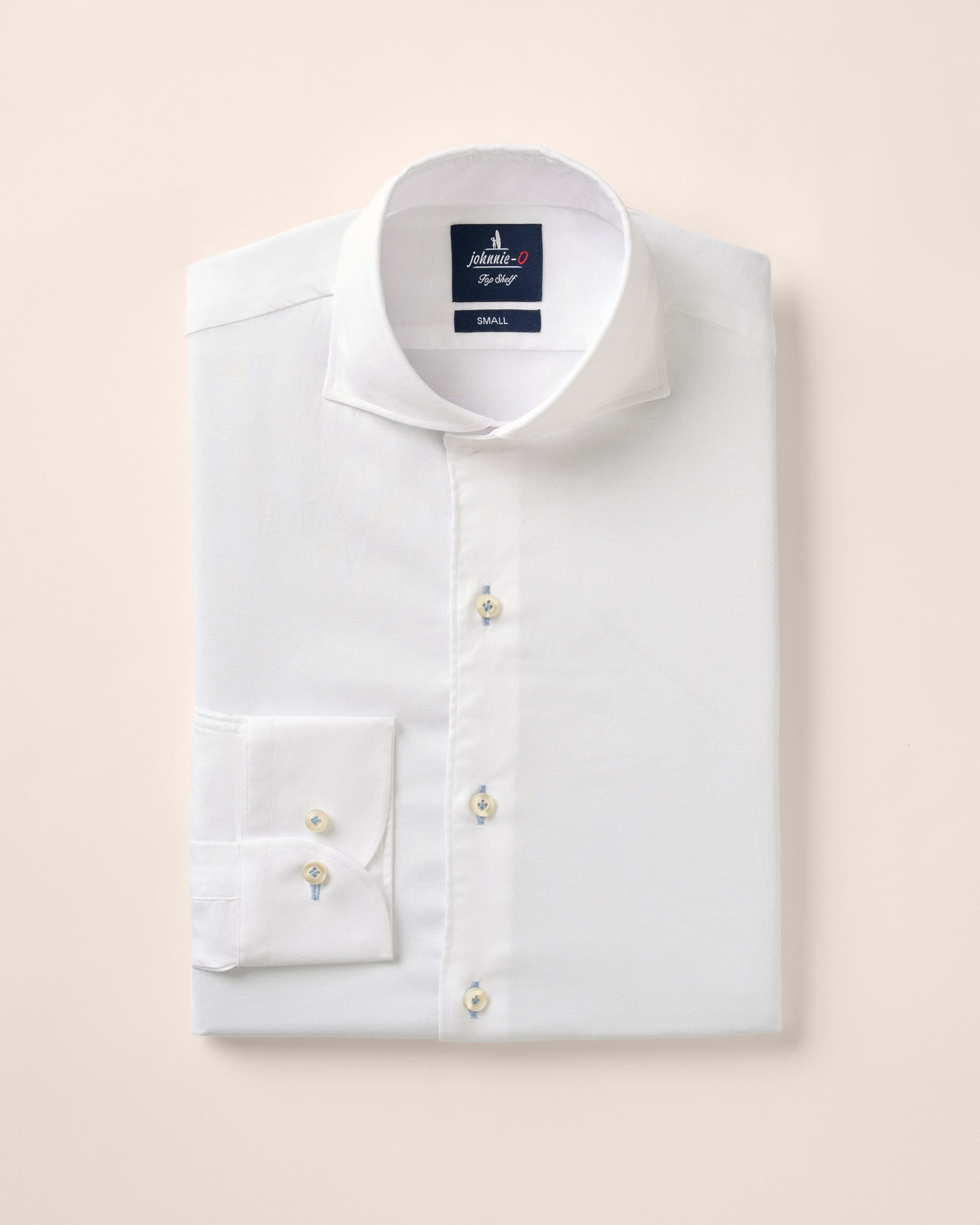 Johnnie-O Top Shelf Button Down Shirt - Boswell, White