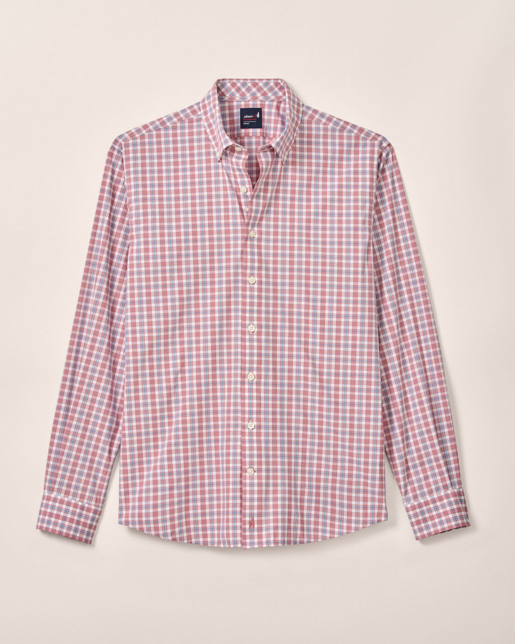 Johnnie-O Everyday Performance Button Down Shirt - Brantley, Malibu Red