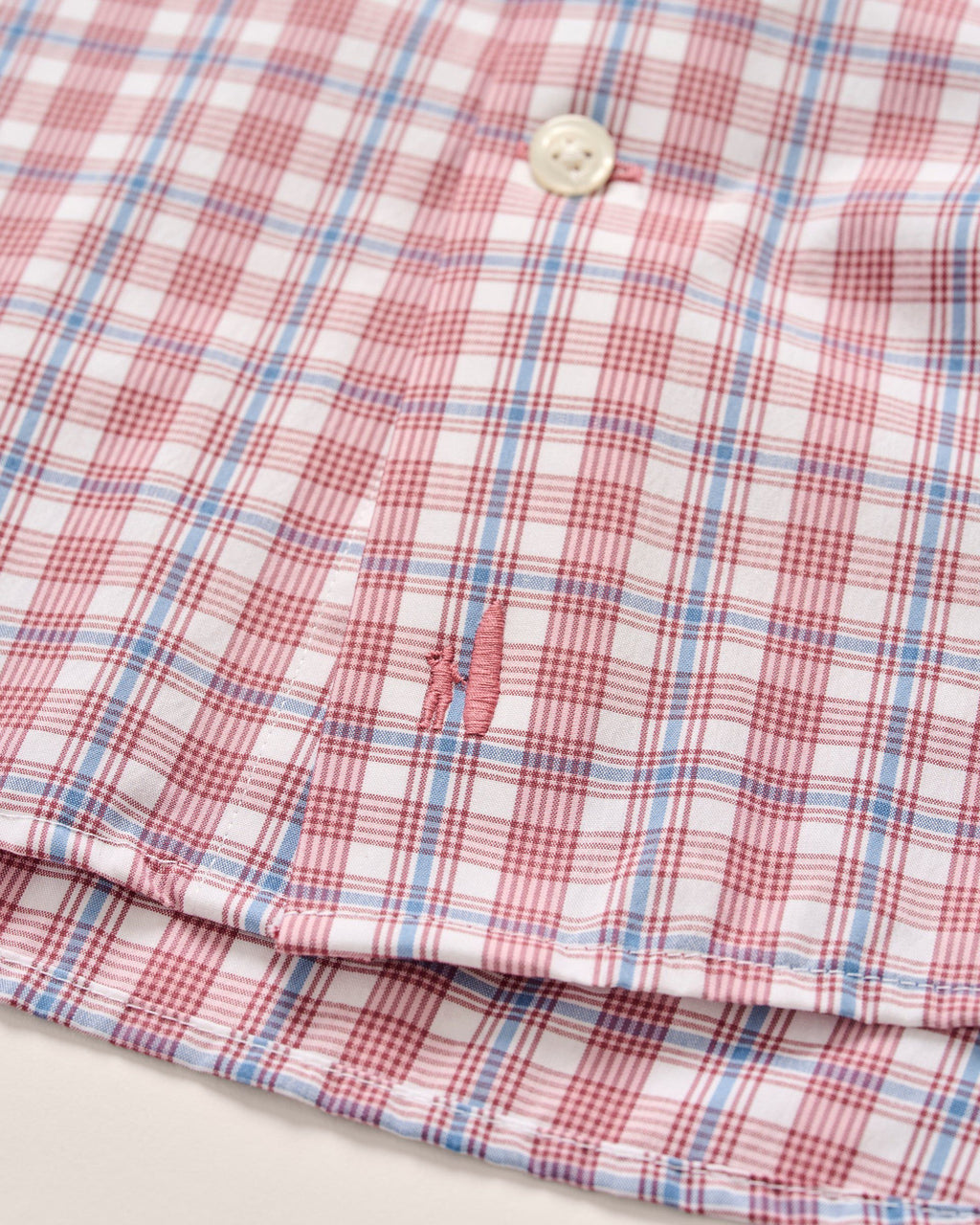 Johnnie-O Everyday Performance Button Down Shirt - Brantley, Malibu Red