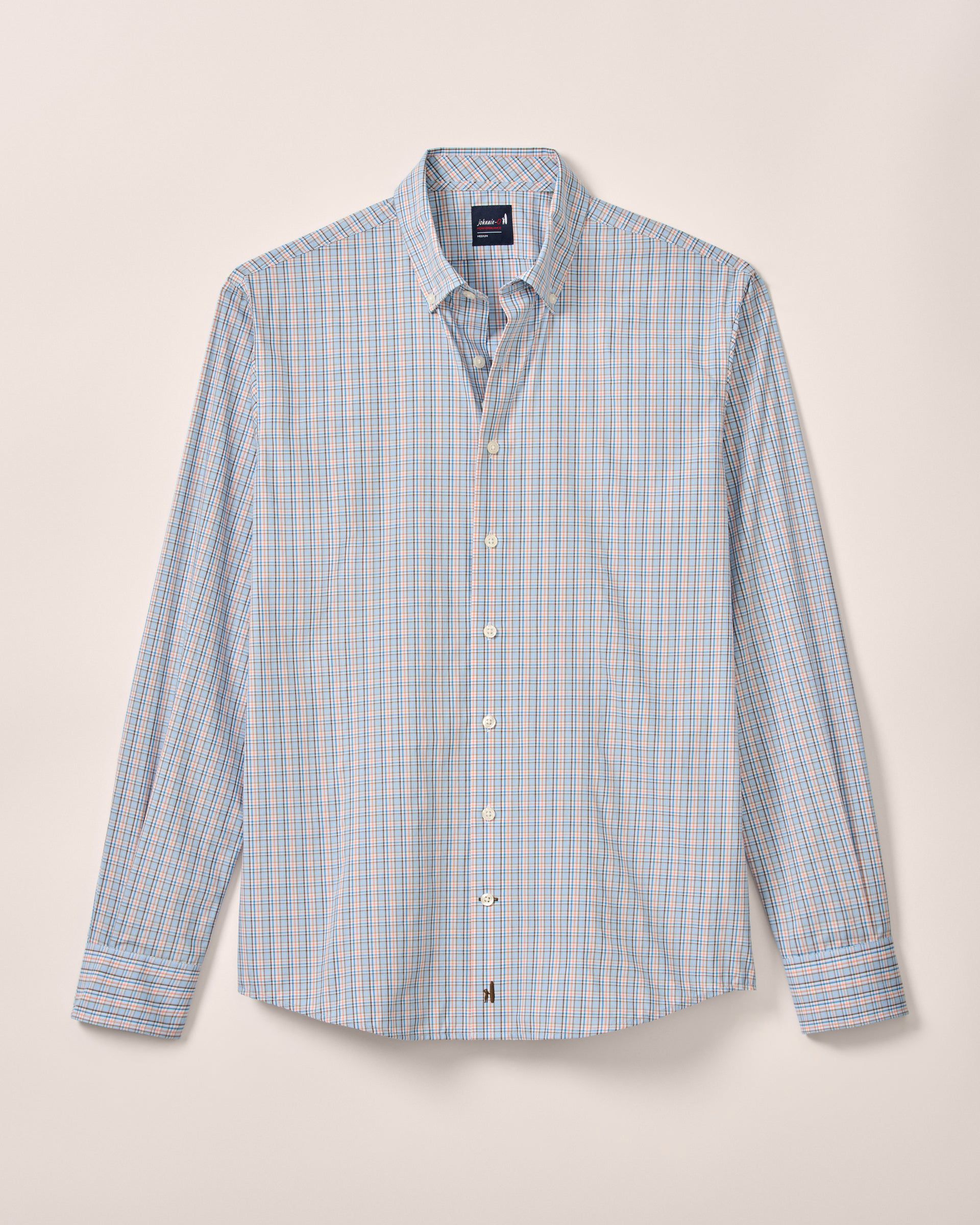 Johnnie-O Everyday Performance Button Down Shirt - Cayden, Maliblu
