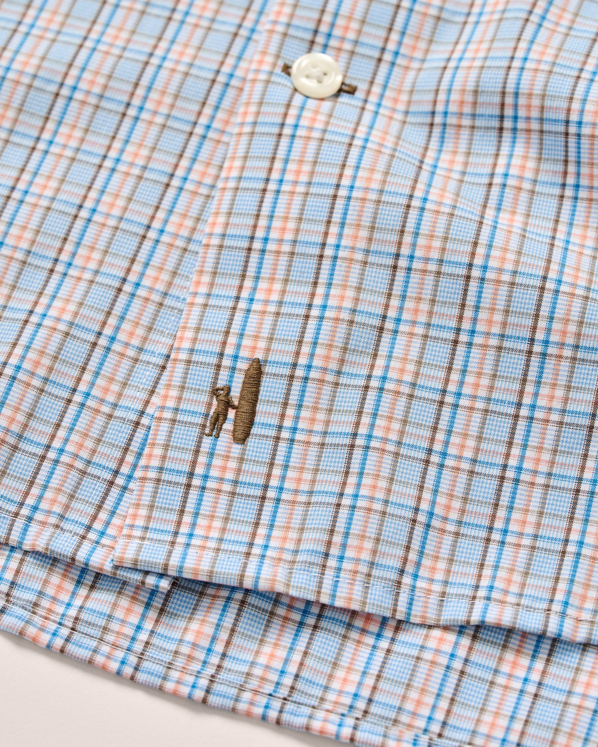 Johnnie-O Everyday Performance Button Down Shirt - Cayden, Maliblu