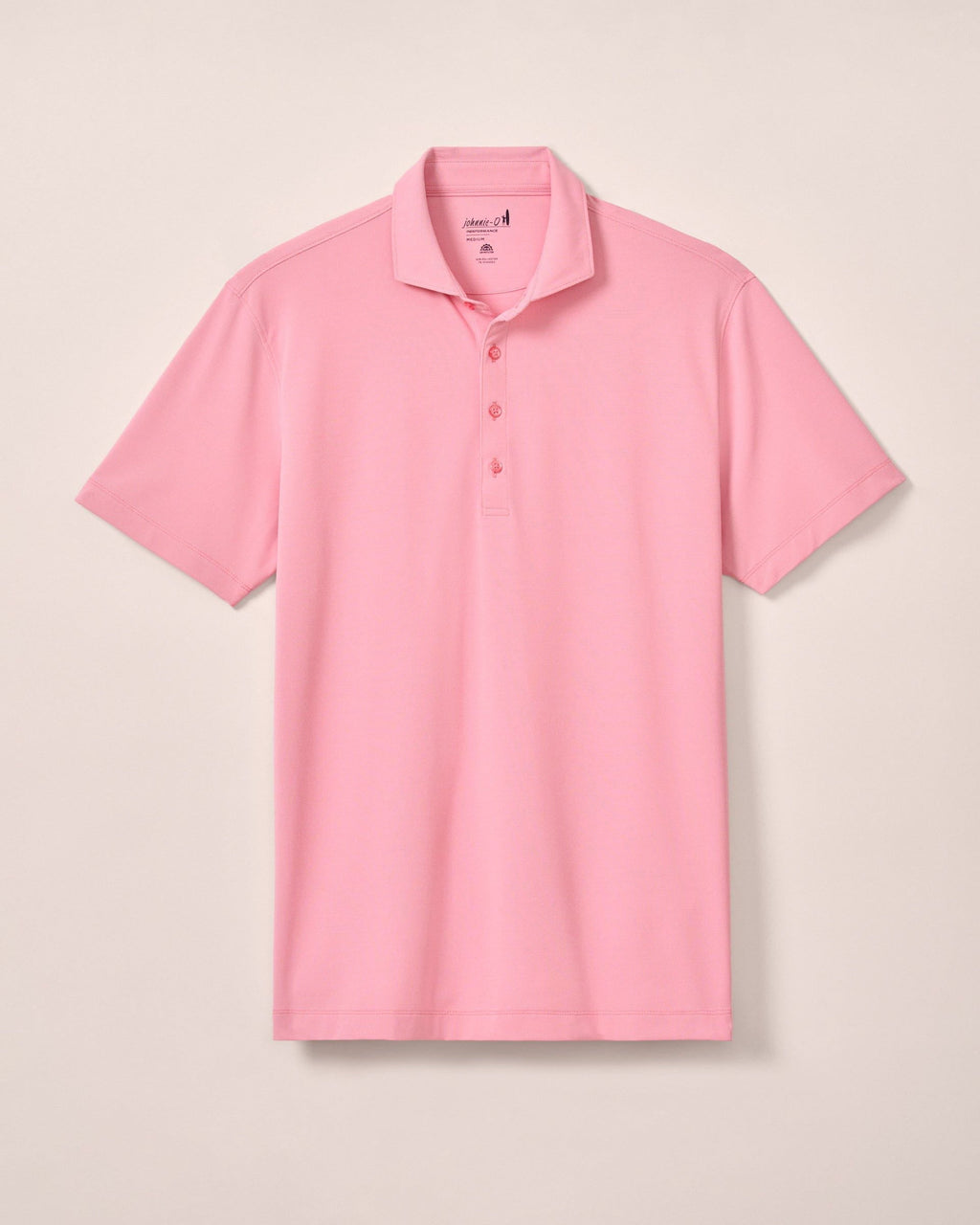 Johnnie-O Performance Mesh Polo - Solid, Azalea