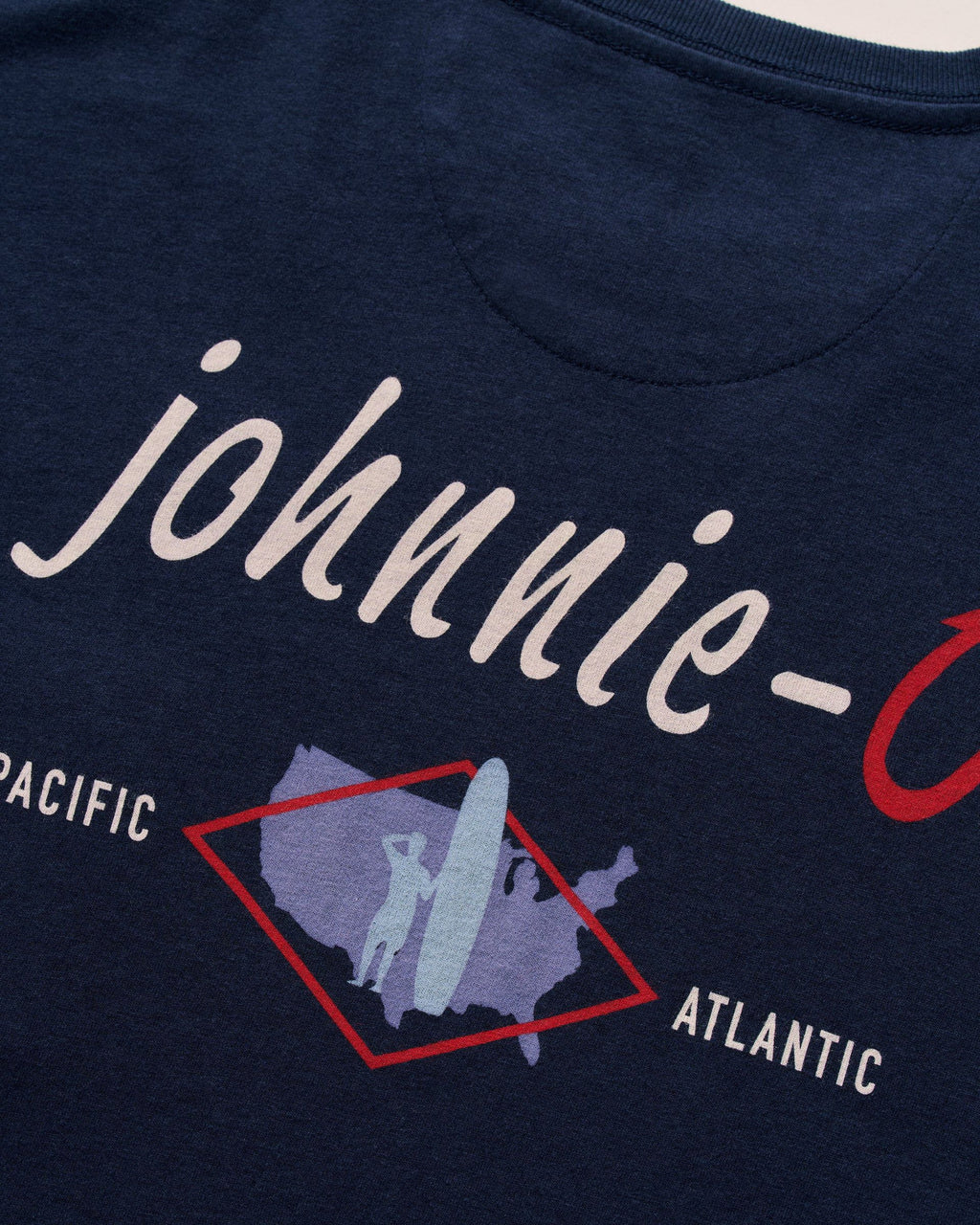 Johnnie-O Coastal Way Long Sleeve Pocket T-Shirt, Navy