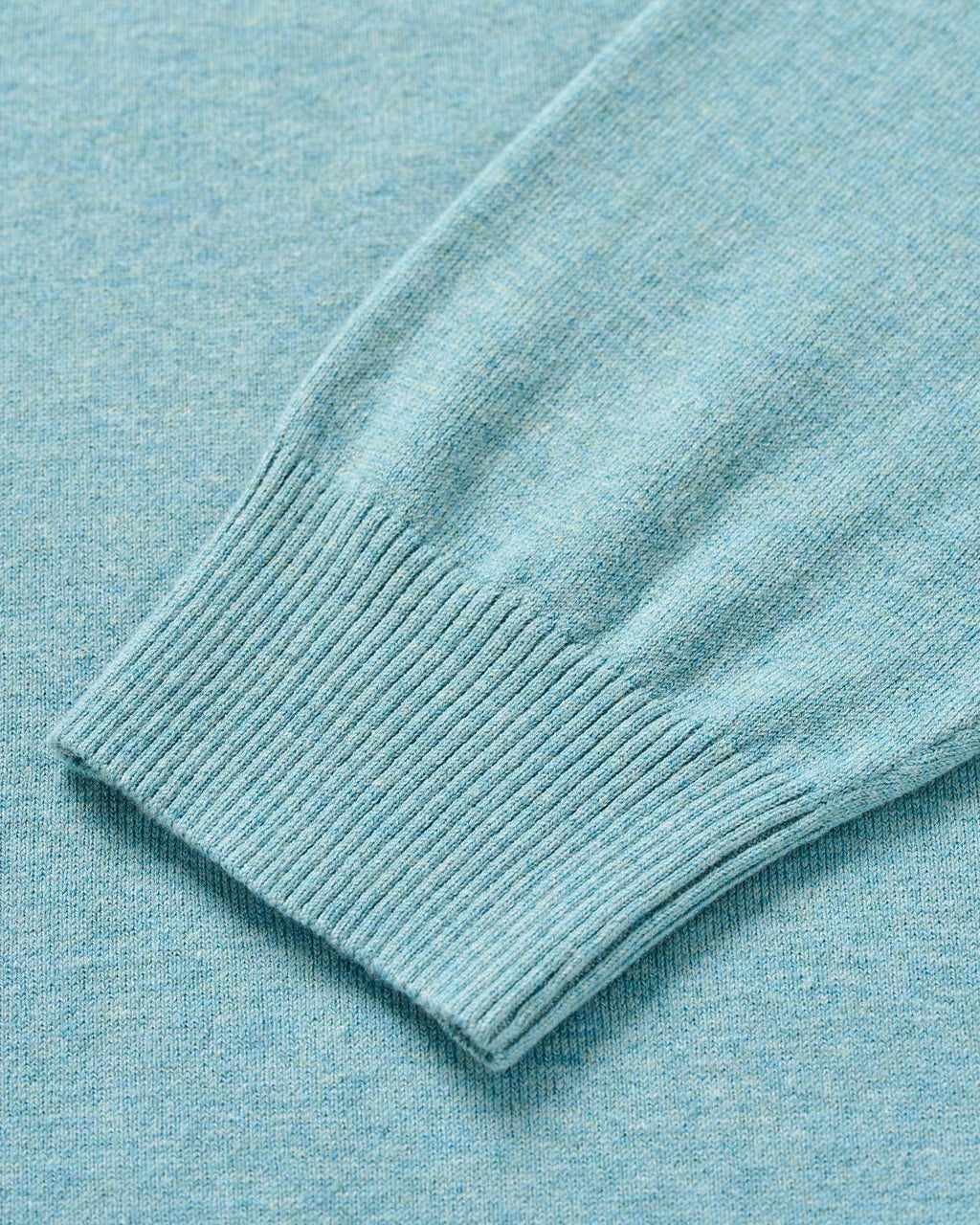 Johnnie-O Desmond Plaited Cotton Blend 1/4 Zip Sweater