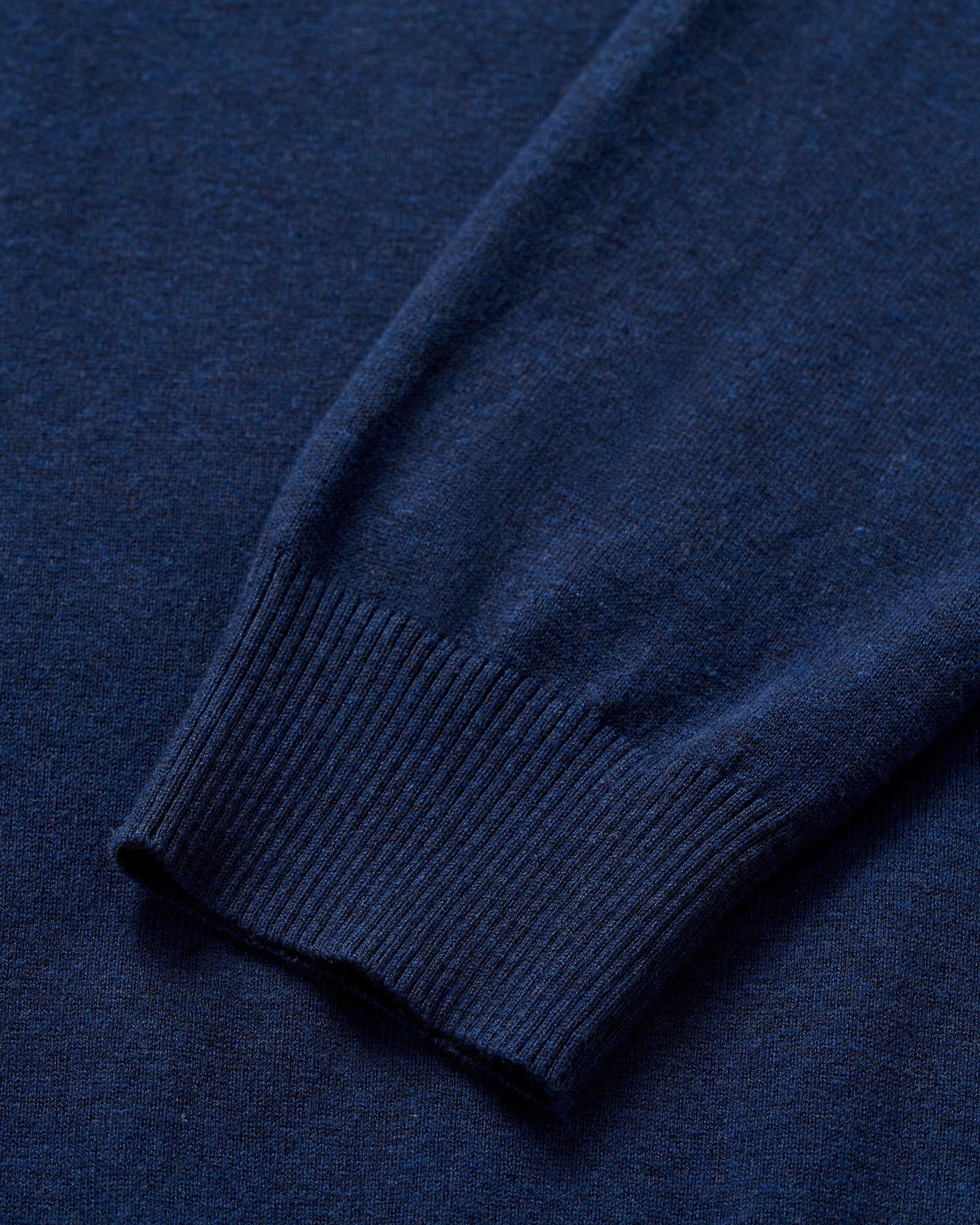 Johnnie-O Desmond Plaited Cotton Blend 1/4 Zip Sweater