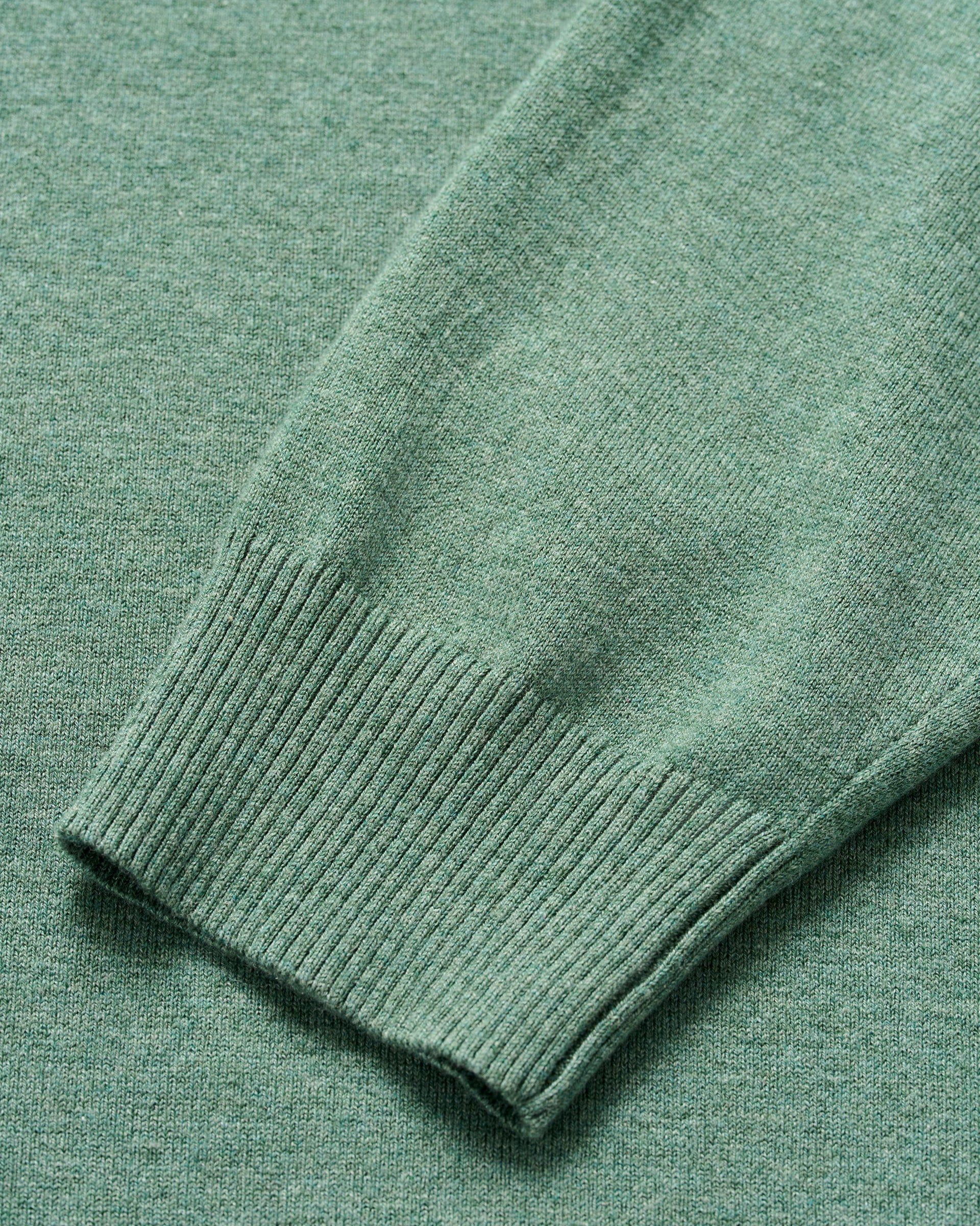 Johnnie-O Desmond Plaited Cotton Blend 1/4 Zip Sweater