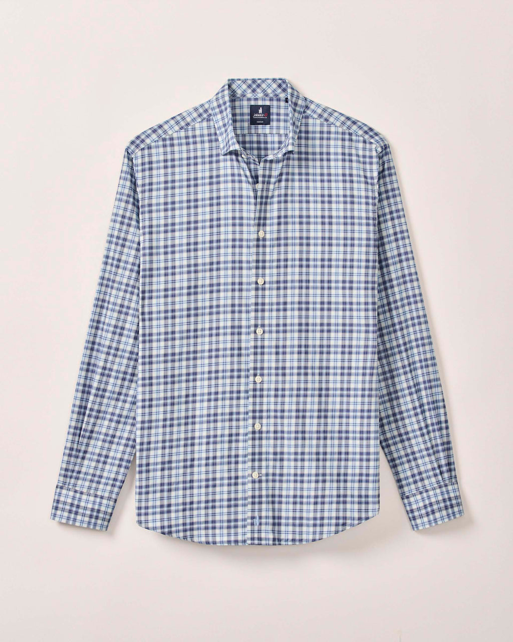 Johnnie-O Featherweight Performance Button Down Shirt - Donovan, Navy