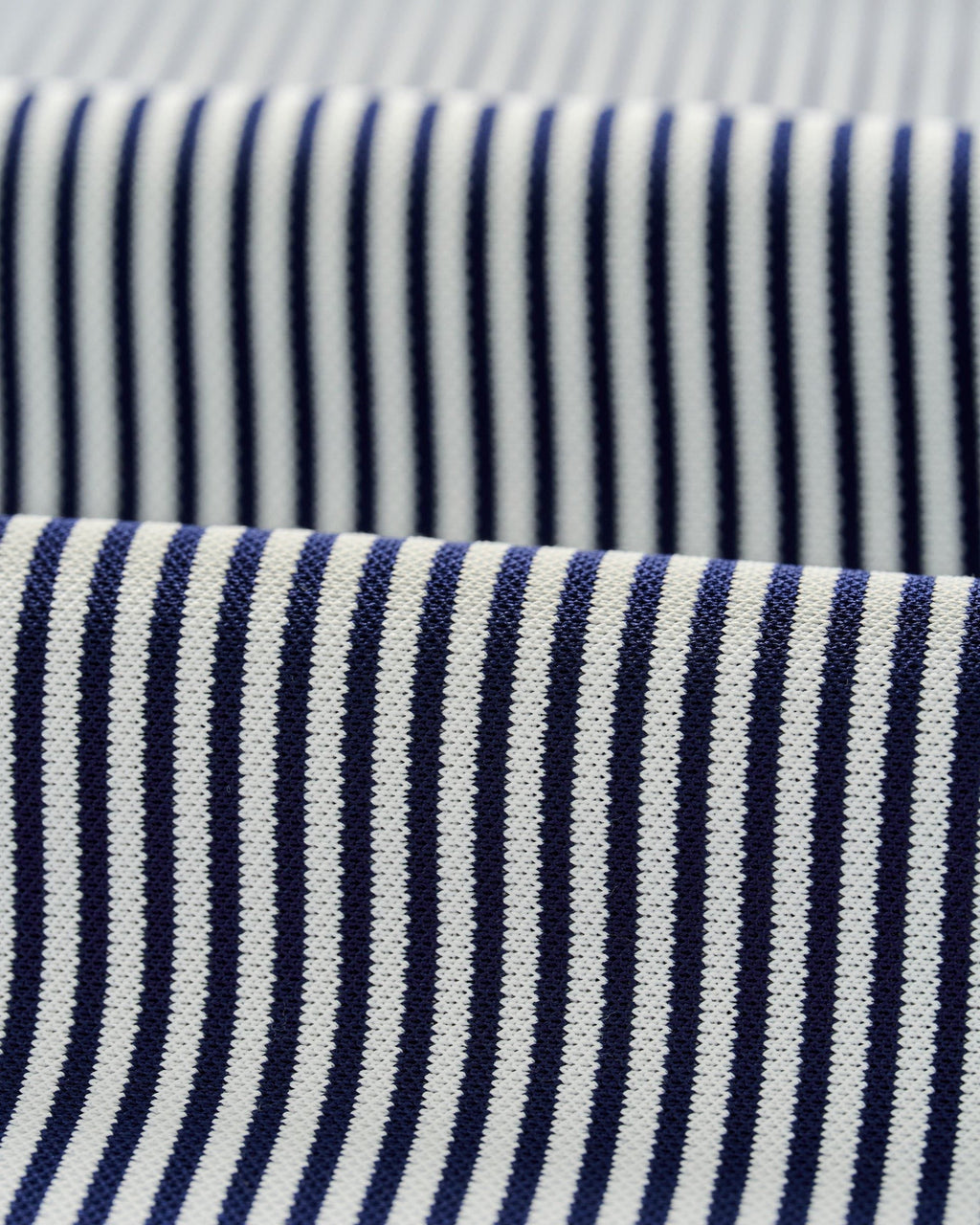 Johnnie-O Performance Mesh Polo - Dru Stripe, Navy