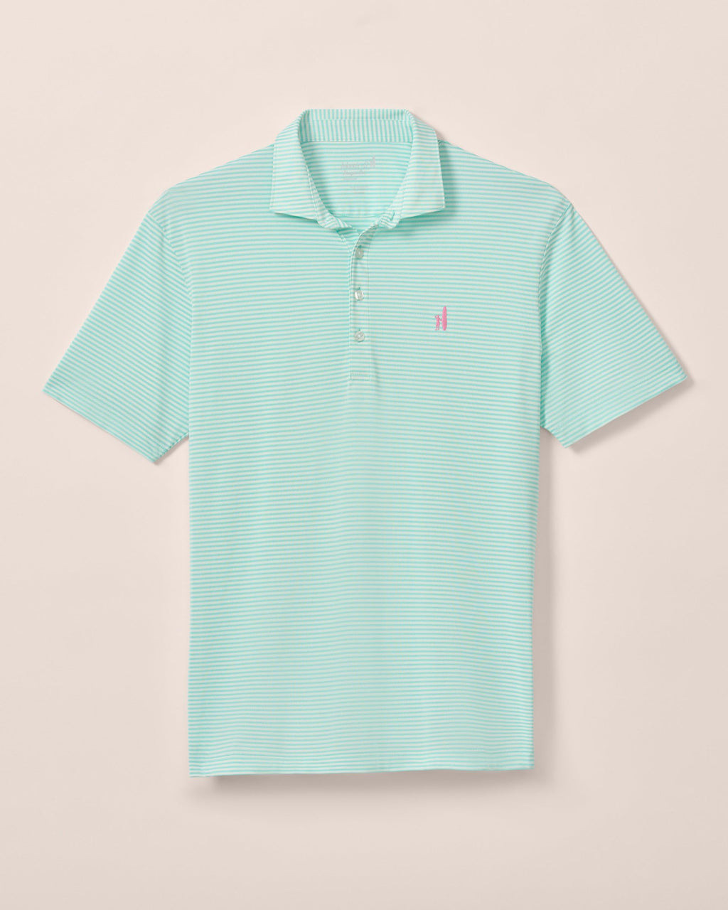 Johnnie-O Performance Mesh Polo - Dru Stripe, Sardinia