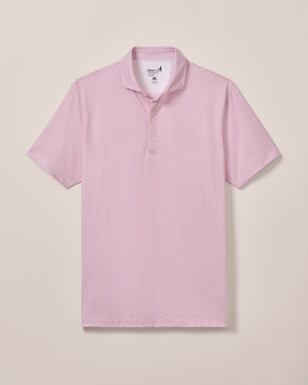 Johnnie-O Performance Jersey Polo - Emillio, Lobster