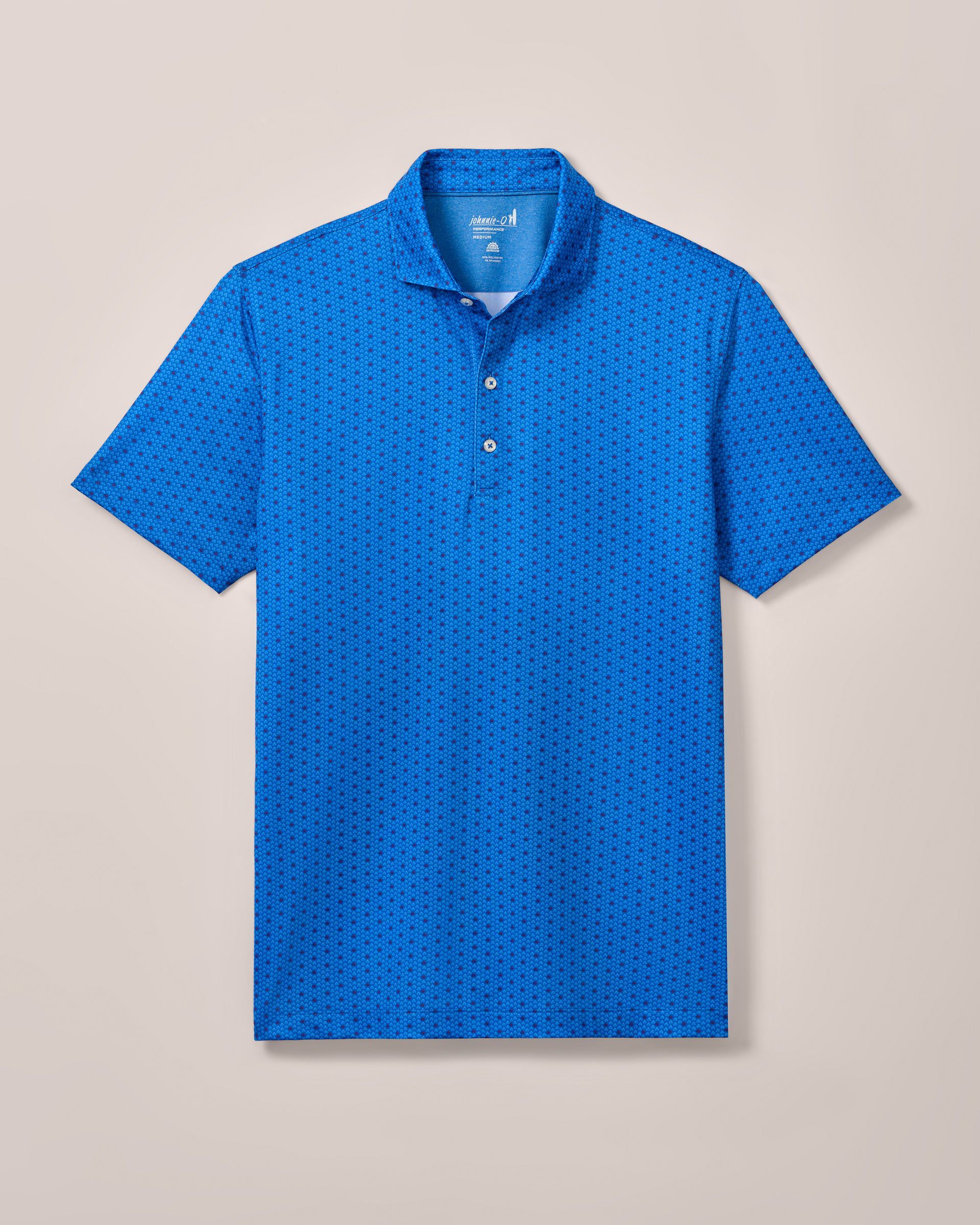 Johnnie-O Performance Jersey Polo - Emillio, Palisades Blue
