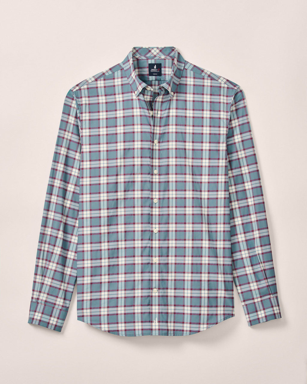 Johnnie-O Featherweight Performance Button Down Shirt - Feldy, Laguna Blue