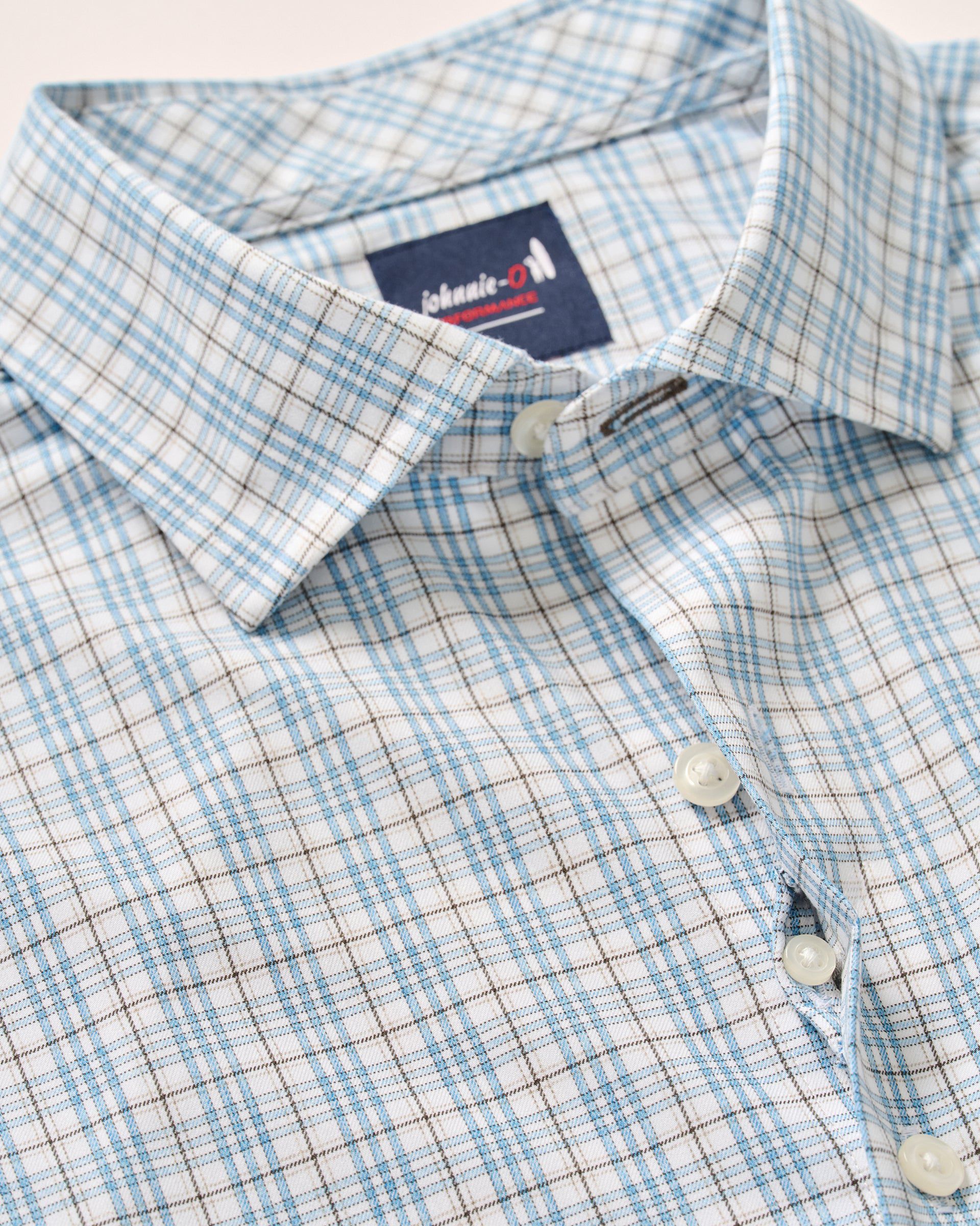 Johnnie-O Everyday Performance Button Down Shirt - Ferdinand, White