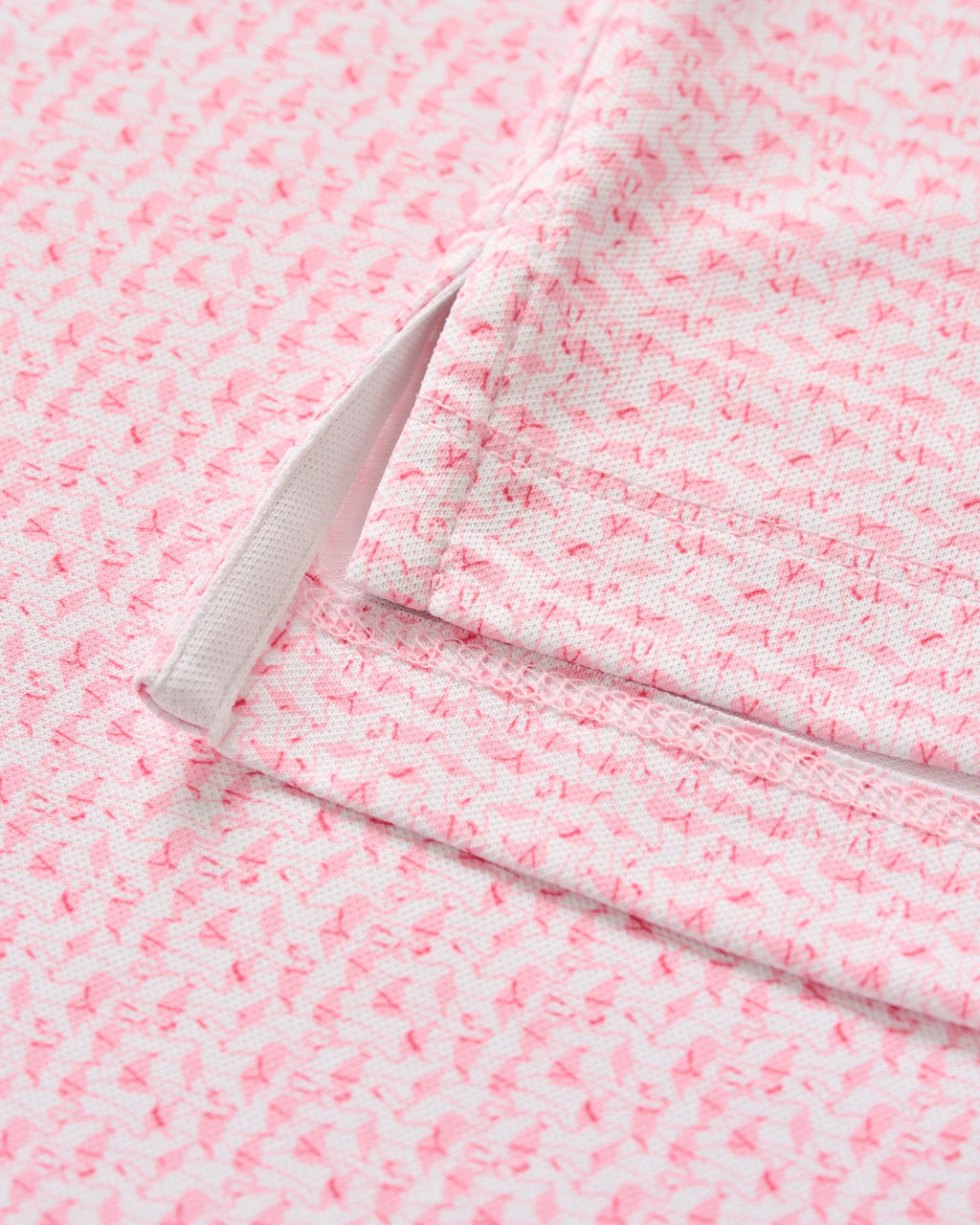 Johnnie-O Performance Mesh Polo - Flock Yeah, Azalea