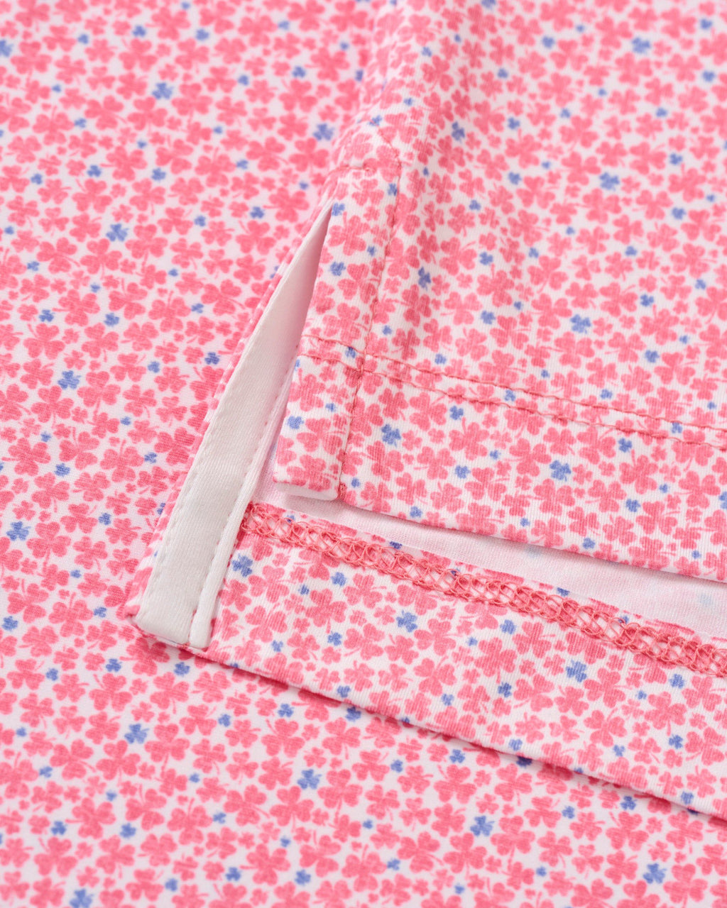 Johnnie-O Featherweight Performance Polo - Four Leaf, Azalea