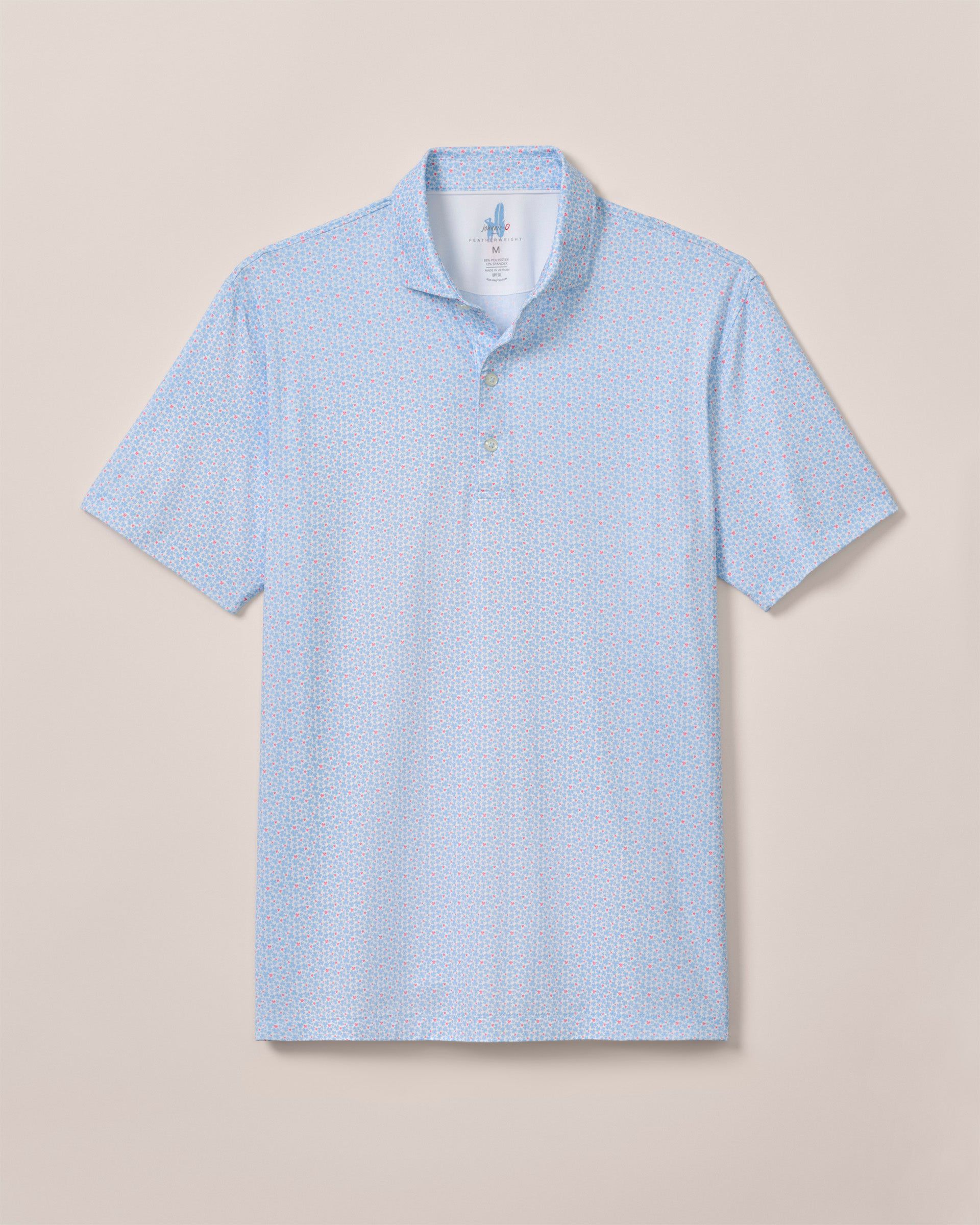 Johnnie-O Featherweight Performance Polo - Four Leaf