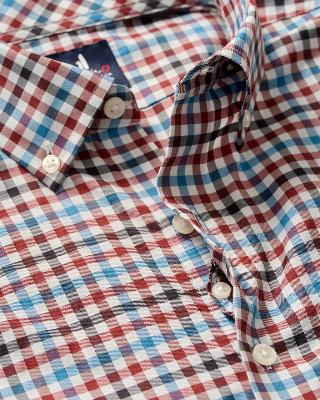 Johnnie-O Featherweight Performance Button Down Shirt - Hartwick, Malibu Red