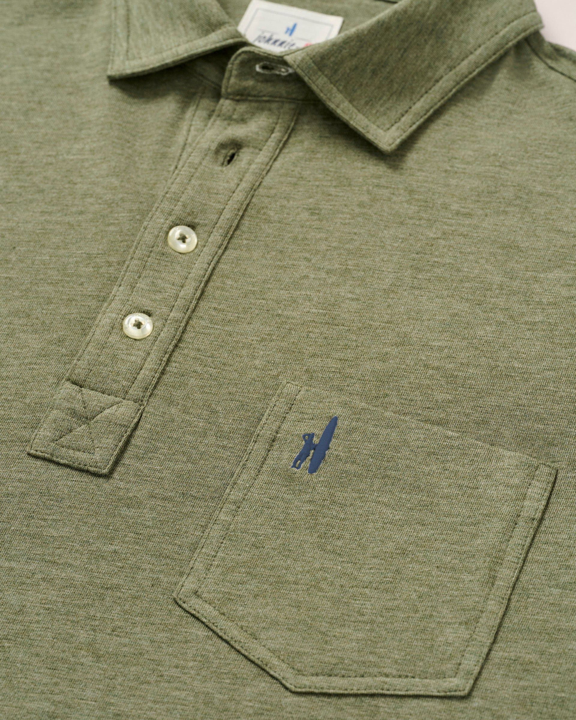 Johnnie-O Original 4-Button Polo - Heathered 2.0
