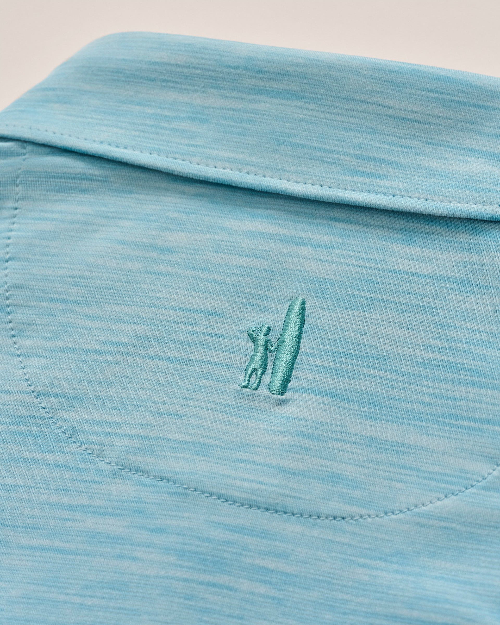 Johnnie-O Performance Featherweight Polo - Solid, Haze