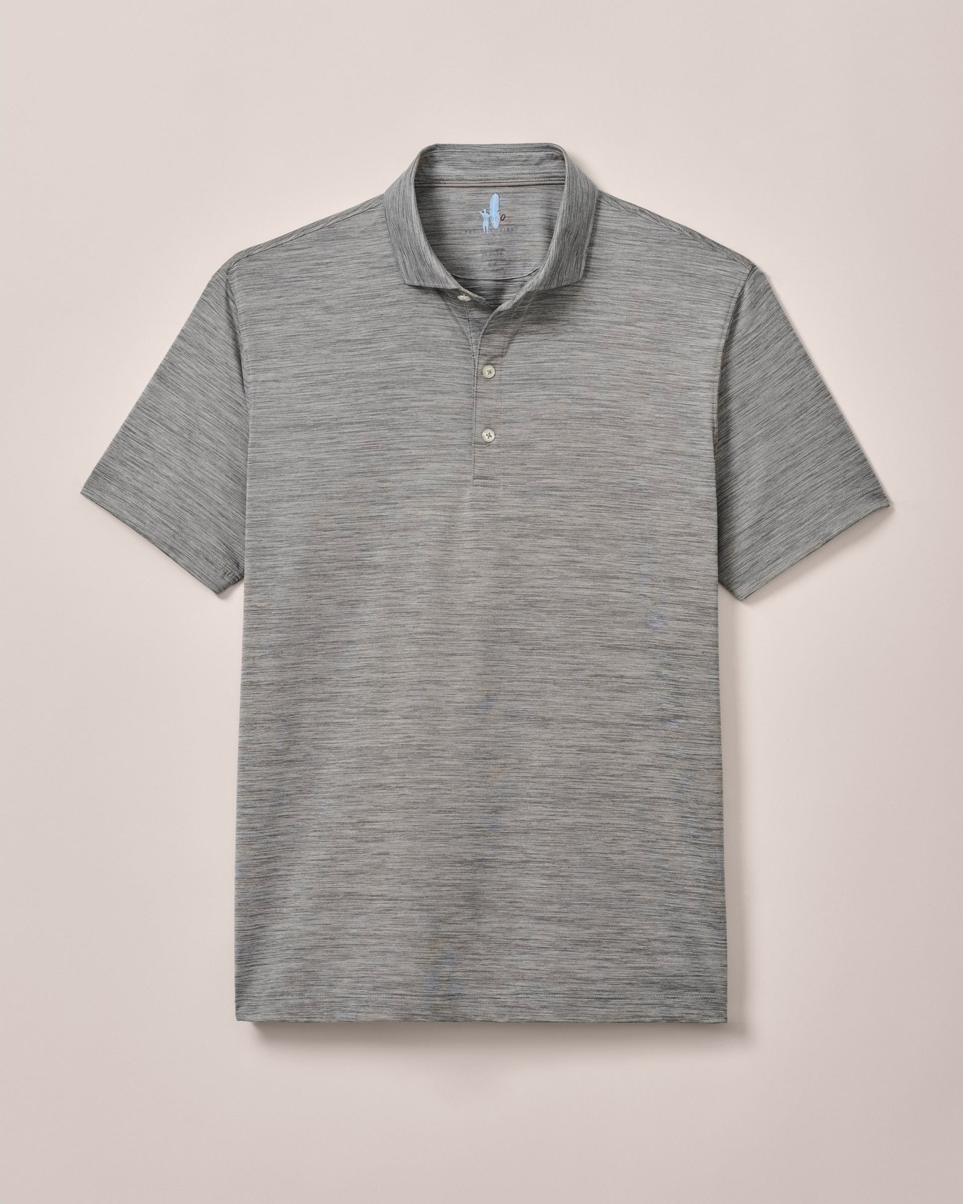 Johnnie-O Performance Featherweight Polo - Solid, Thunder
