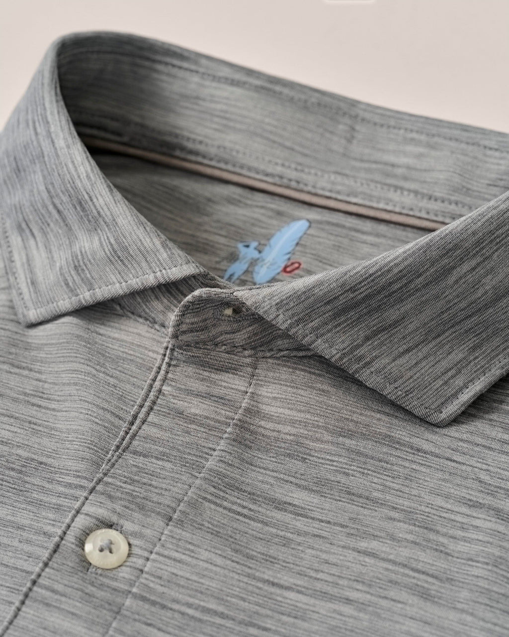 Johnnie-O Performance Featherweight Polo - Solid, Thunder