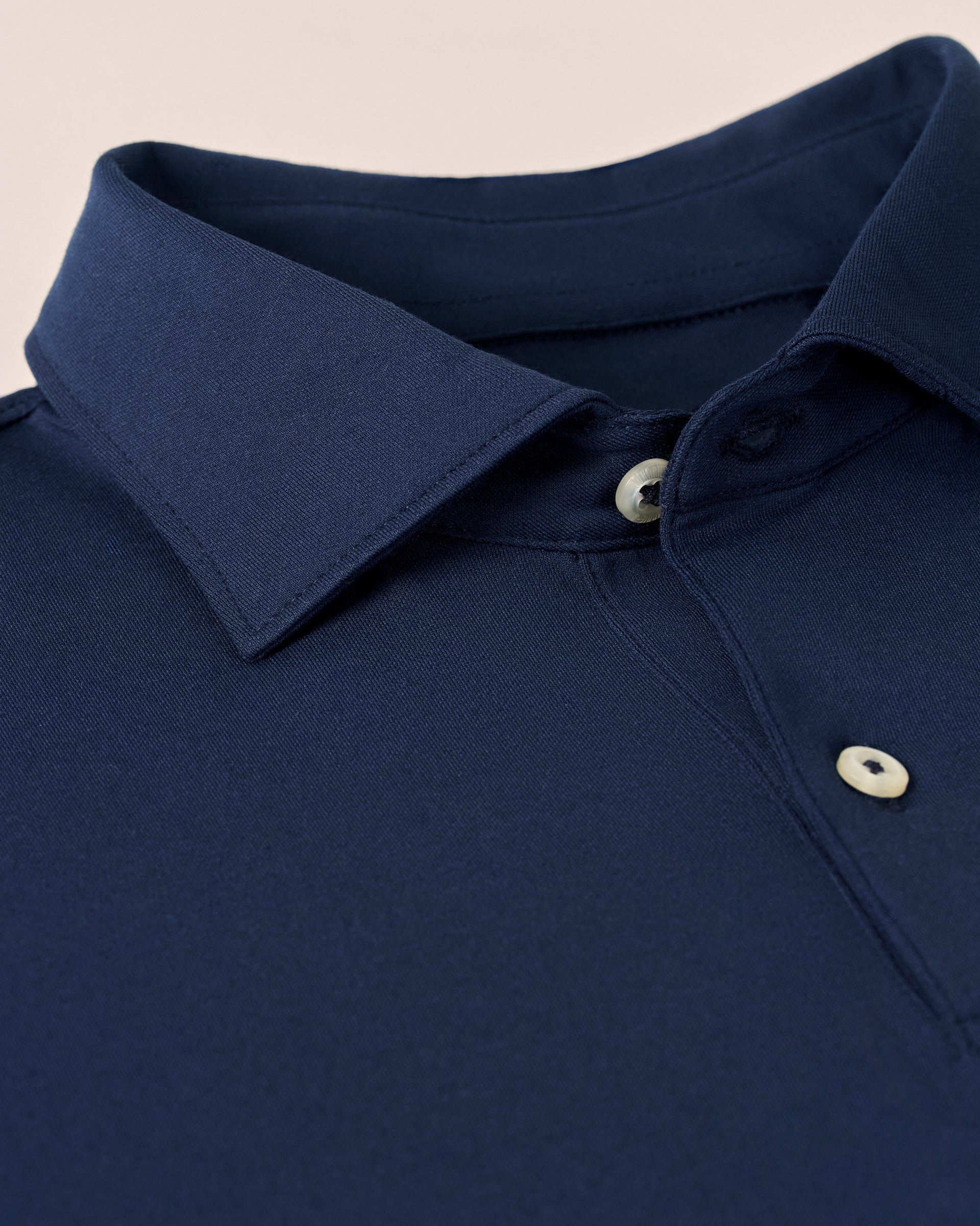 Johnnie-O Top Shelf Long Sleeve Polo - Idris