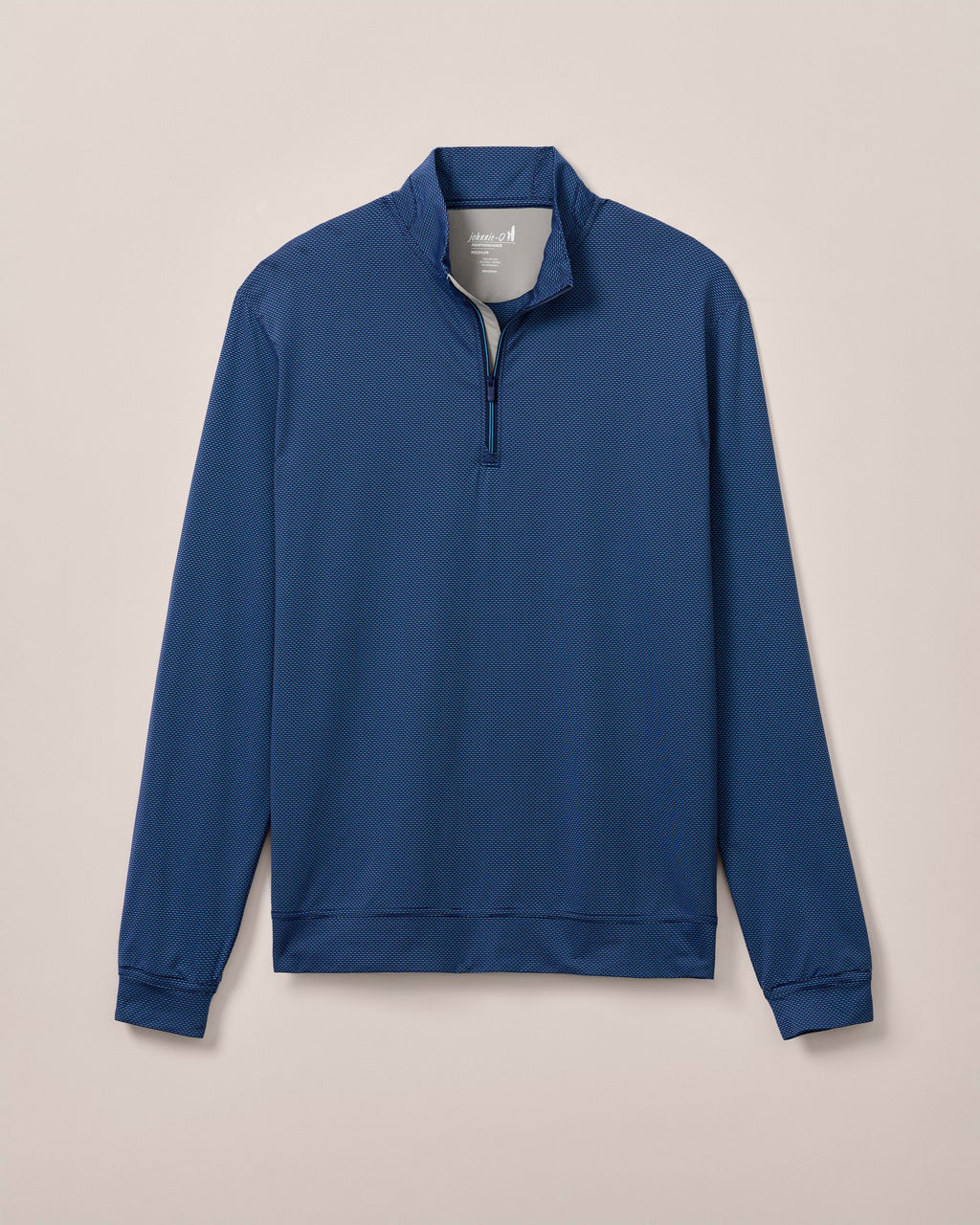 Johnnie-O Jamie Jacquard Stretch 1/4-Zip Pullover