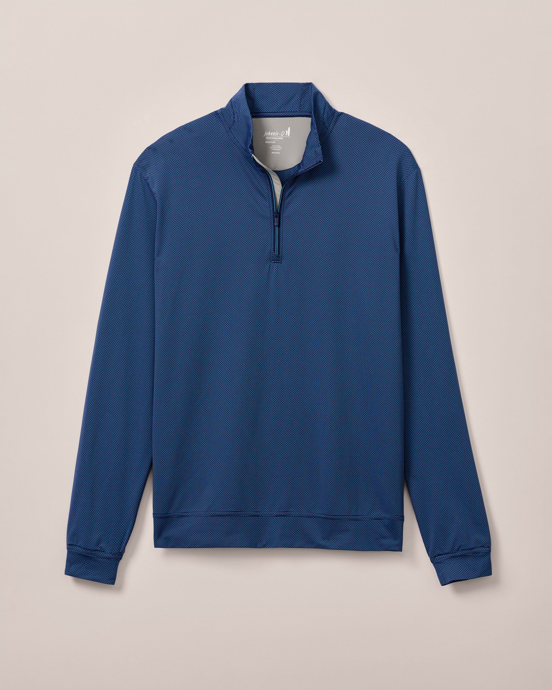 Johnnie-O Jamie Jacquard Stretch 1/4-Zip Pullover