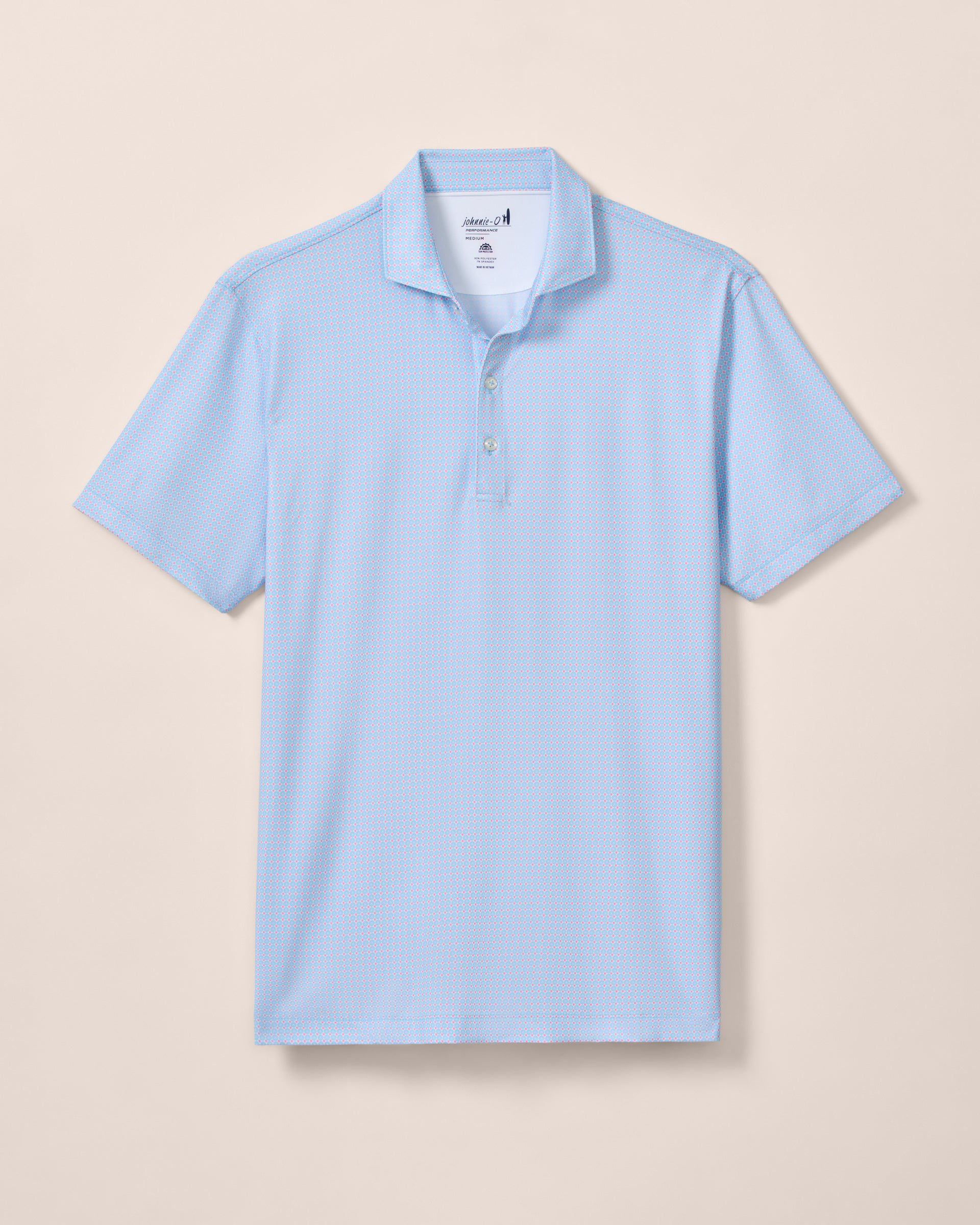 Johnnie-O Performance Jersey Polo - Julio, Maliblu