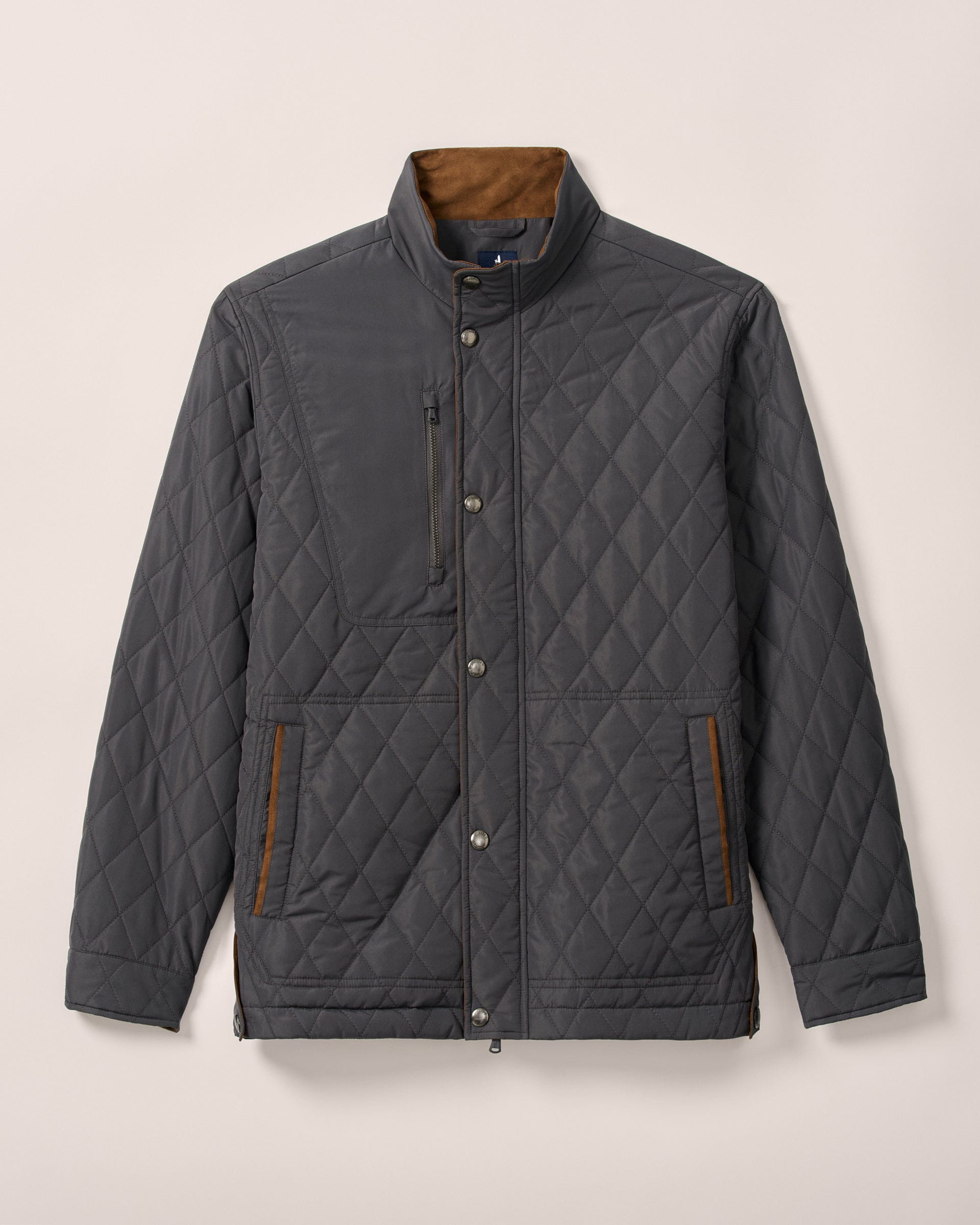 Johnnie-O Juno Quilted Snap Jacket