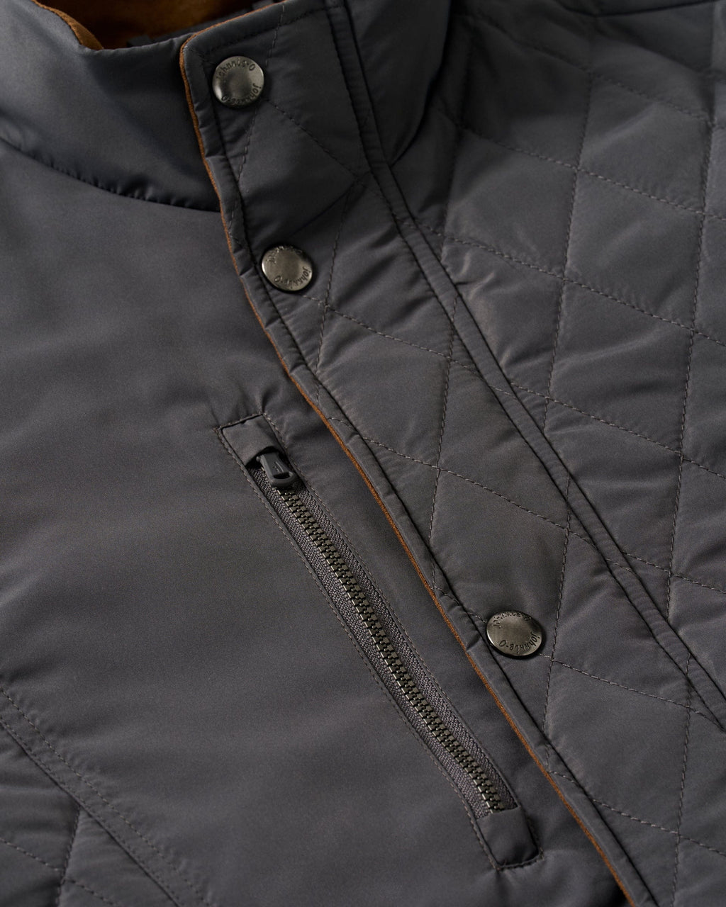 Johnnie-O Juno Quilted Snap Jacket