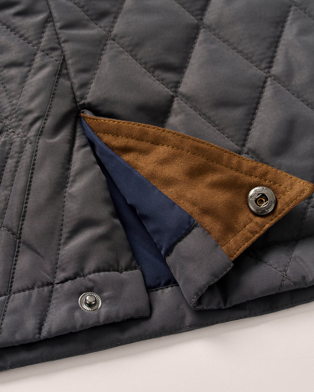 Johnnie-O Juno Quilted Snap Jacket