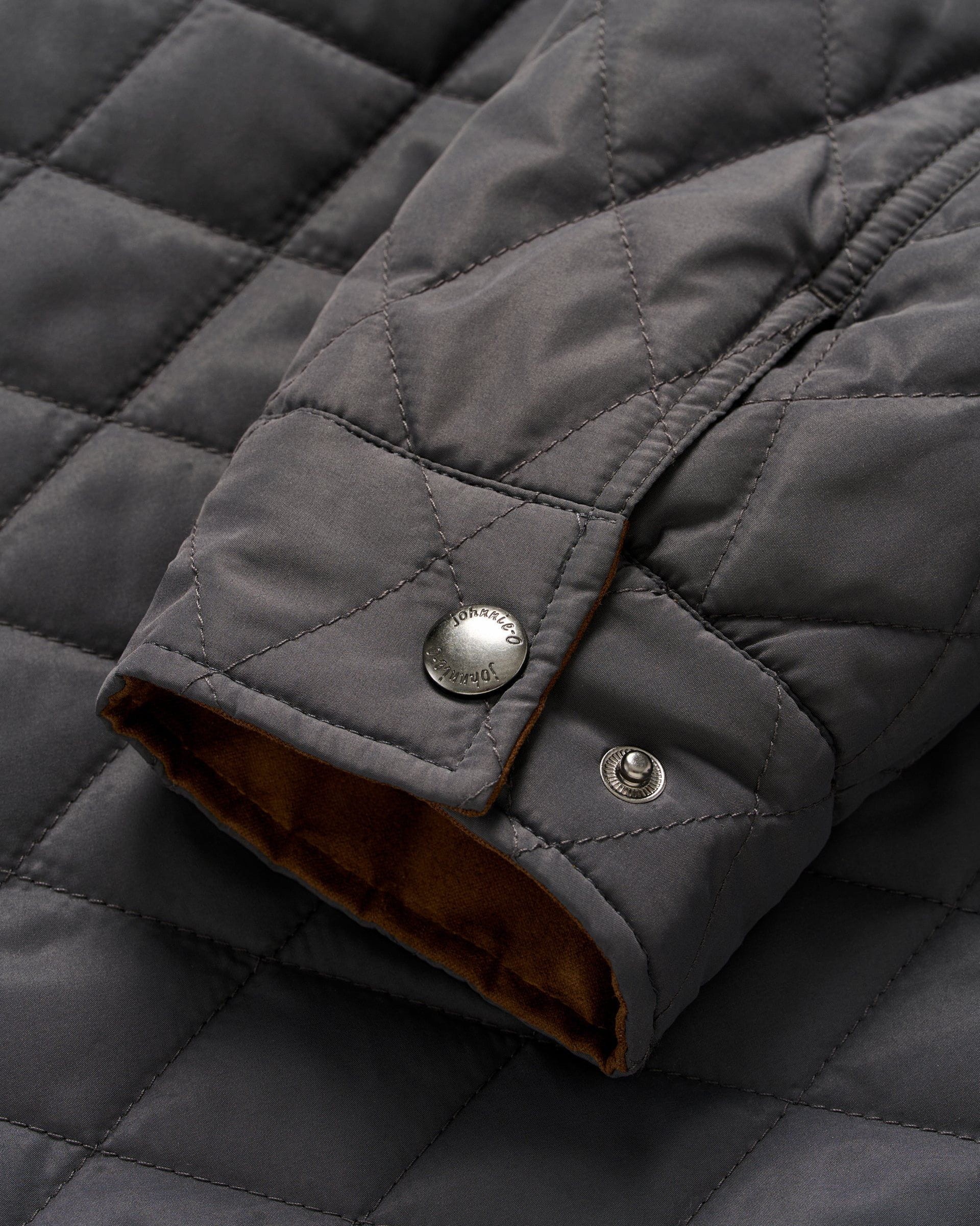 Johnnie-O Juno Quilted Snap Jacket