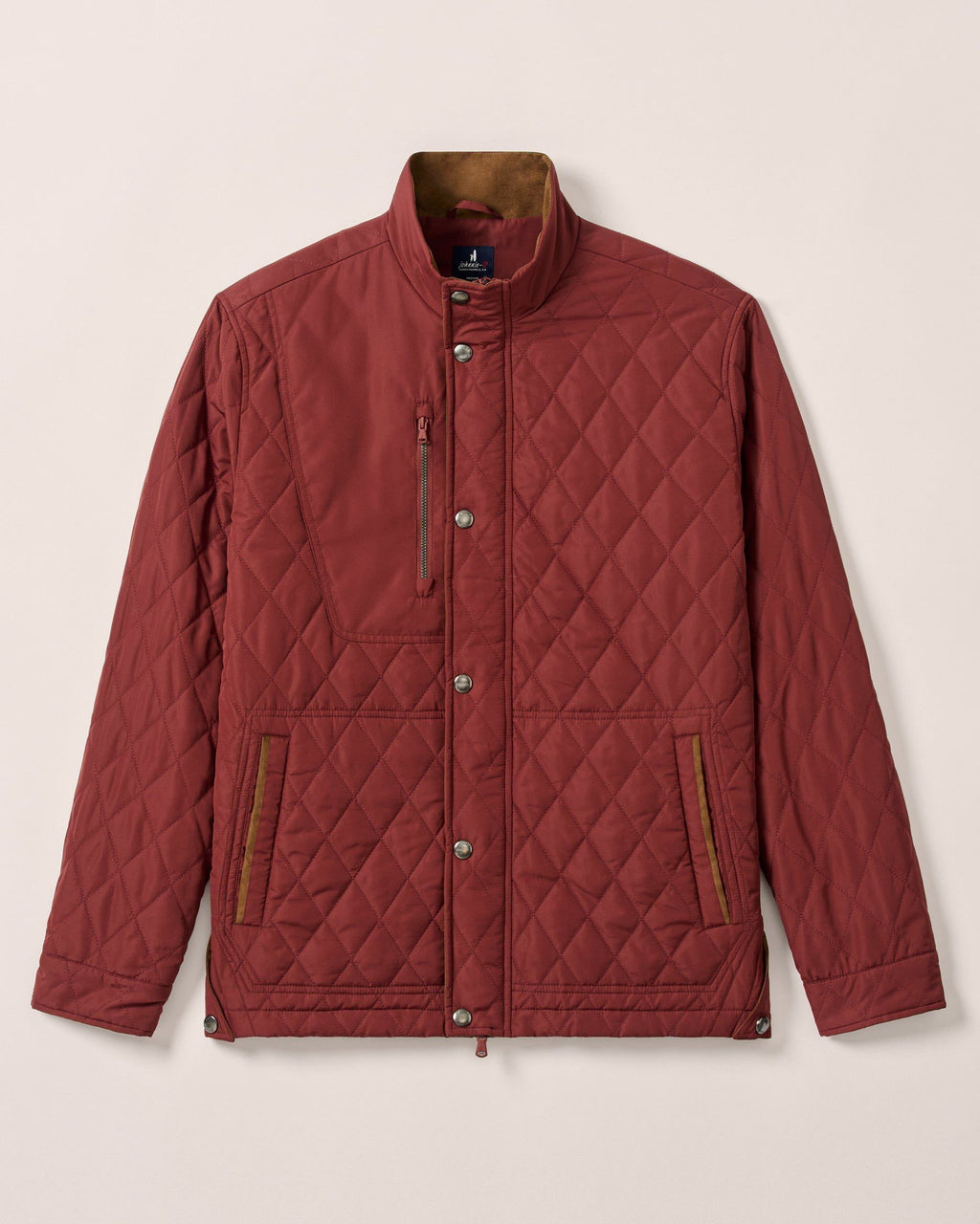 Johnnie-O Juno Quilted Snap Jacket