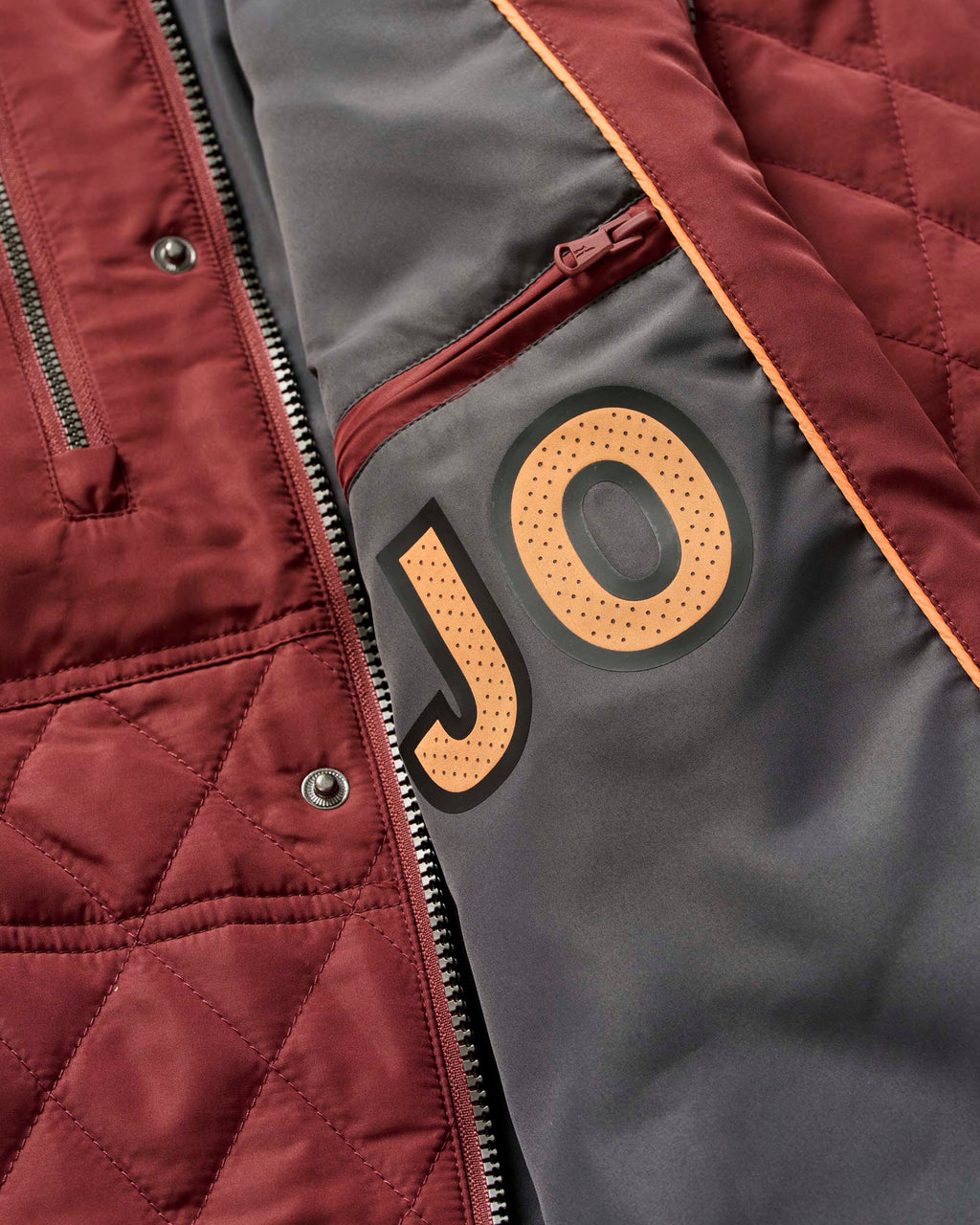 Johnnie-O Juno Quilted Snap Jacket