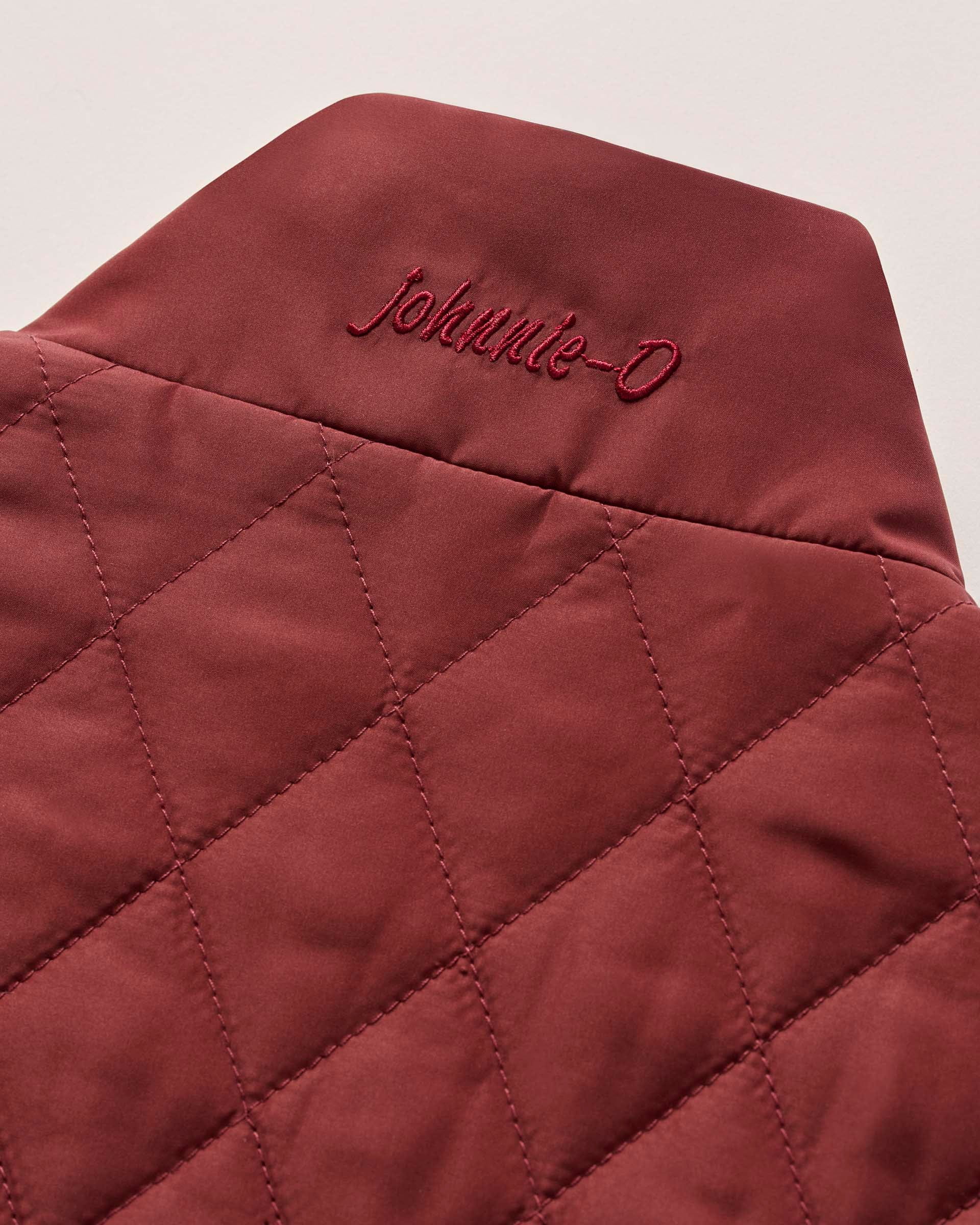 Johnnie-O Juno Quilted Snap Jacket
