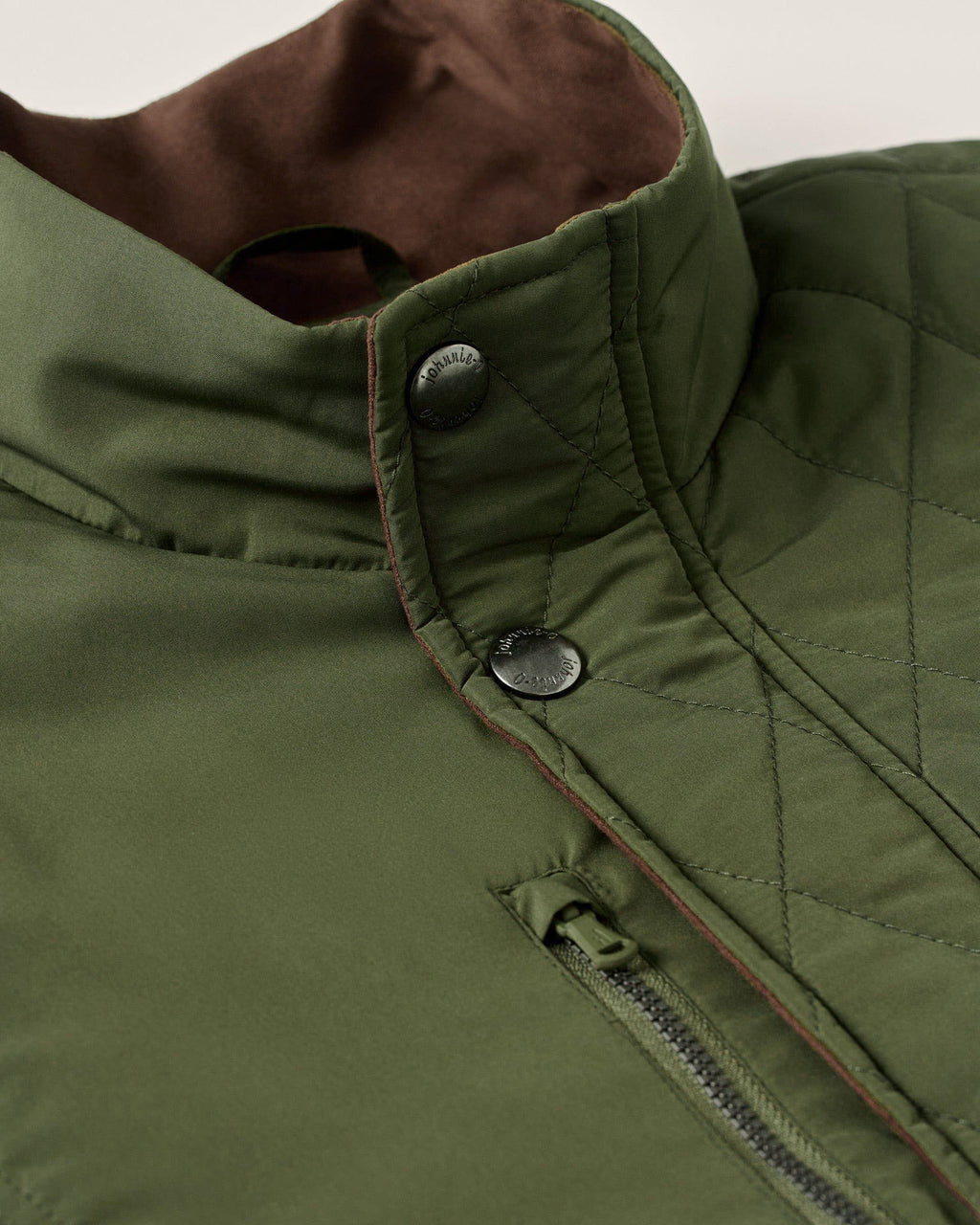Johnnie-O Juno Quilted Snap Jacket