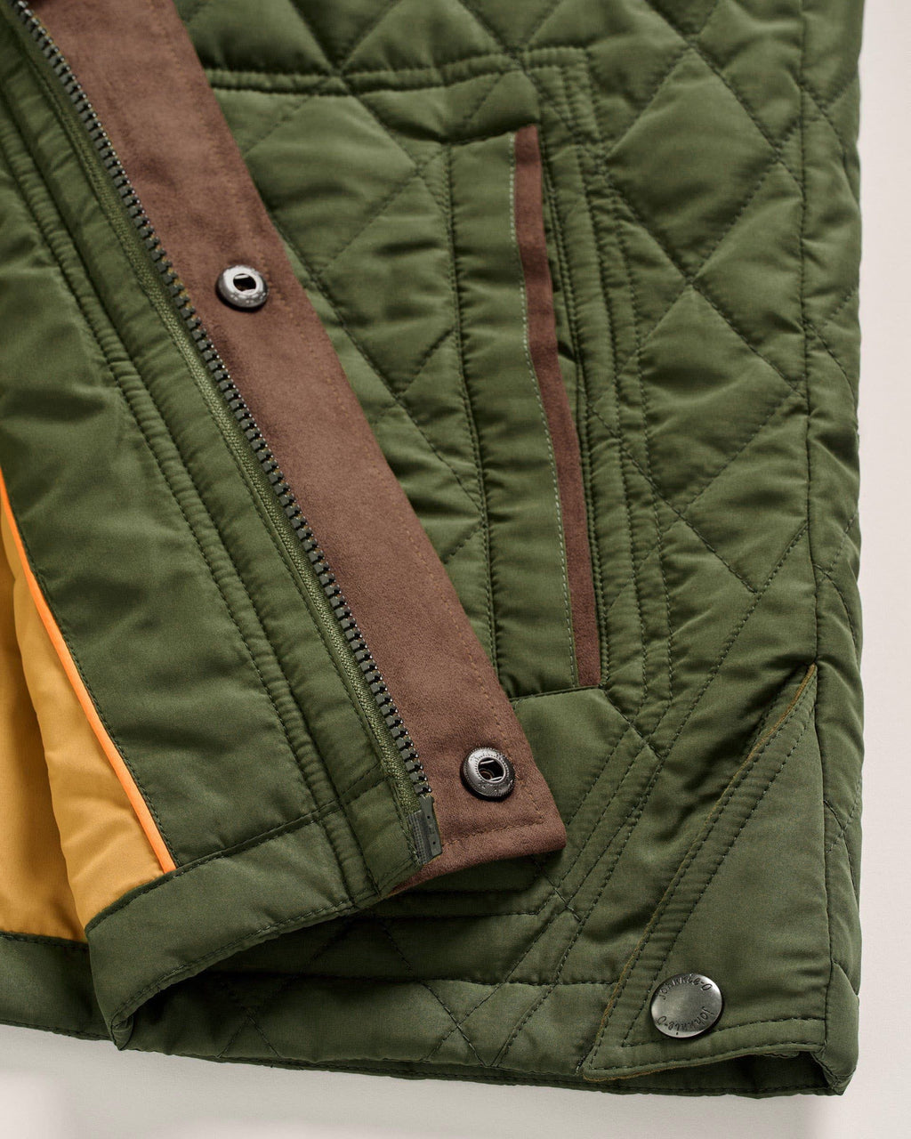 Johnnie-O Juno Quilted Snap Jacket