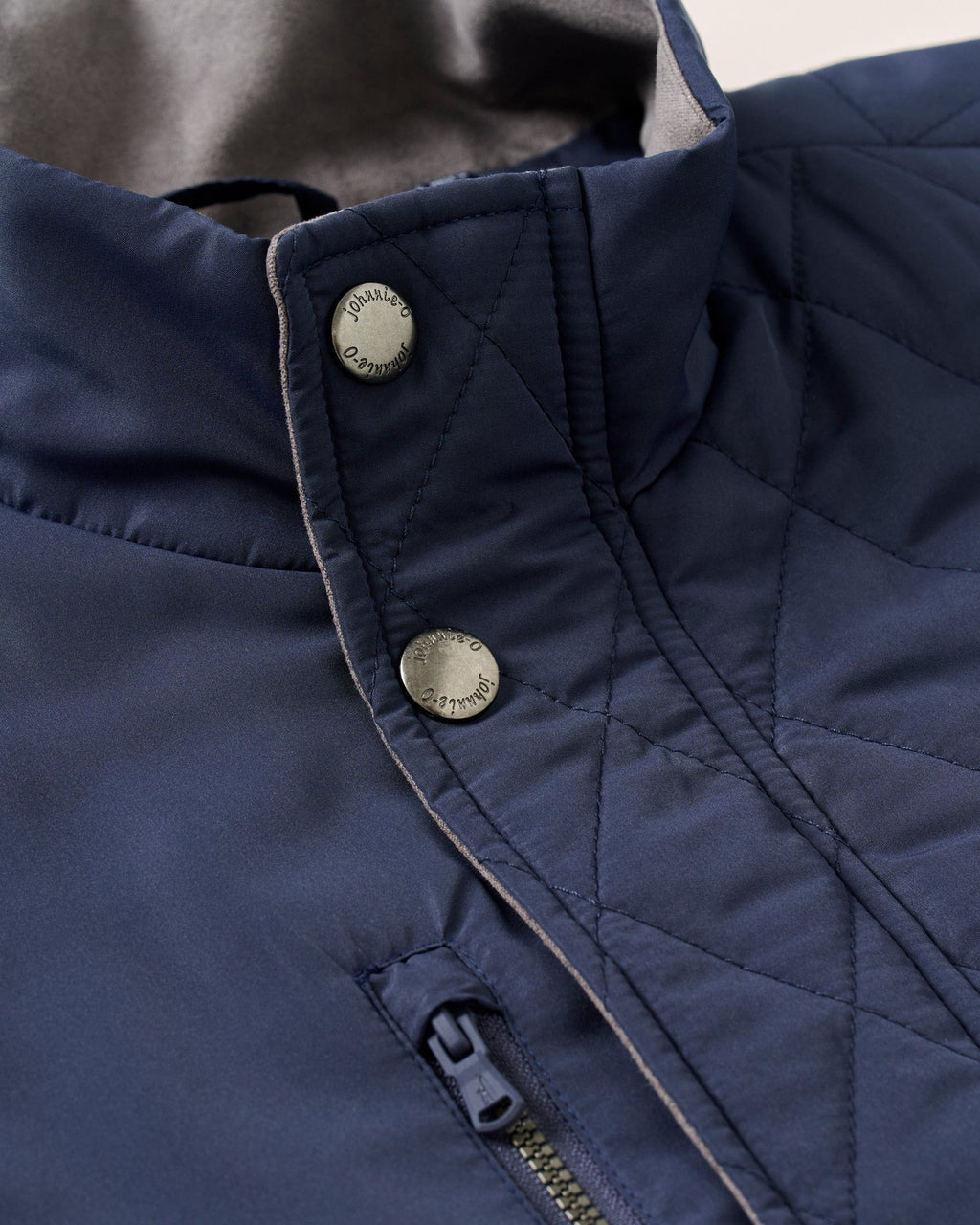 Johnnie-O Juno Quilted Snap Jacket