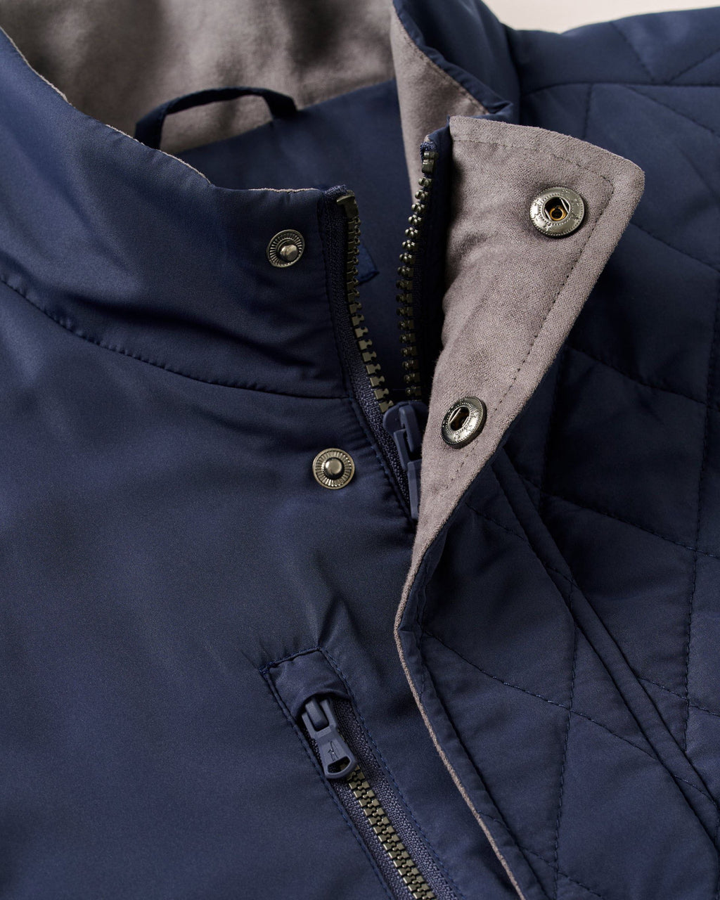Johnnie-O Juno Quilted Snap Jacket