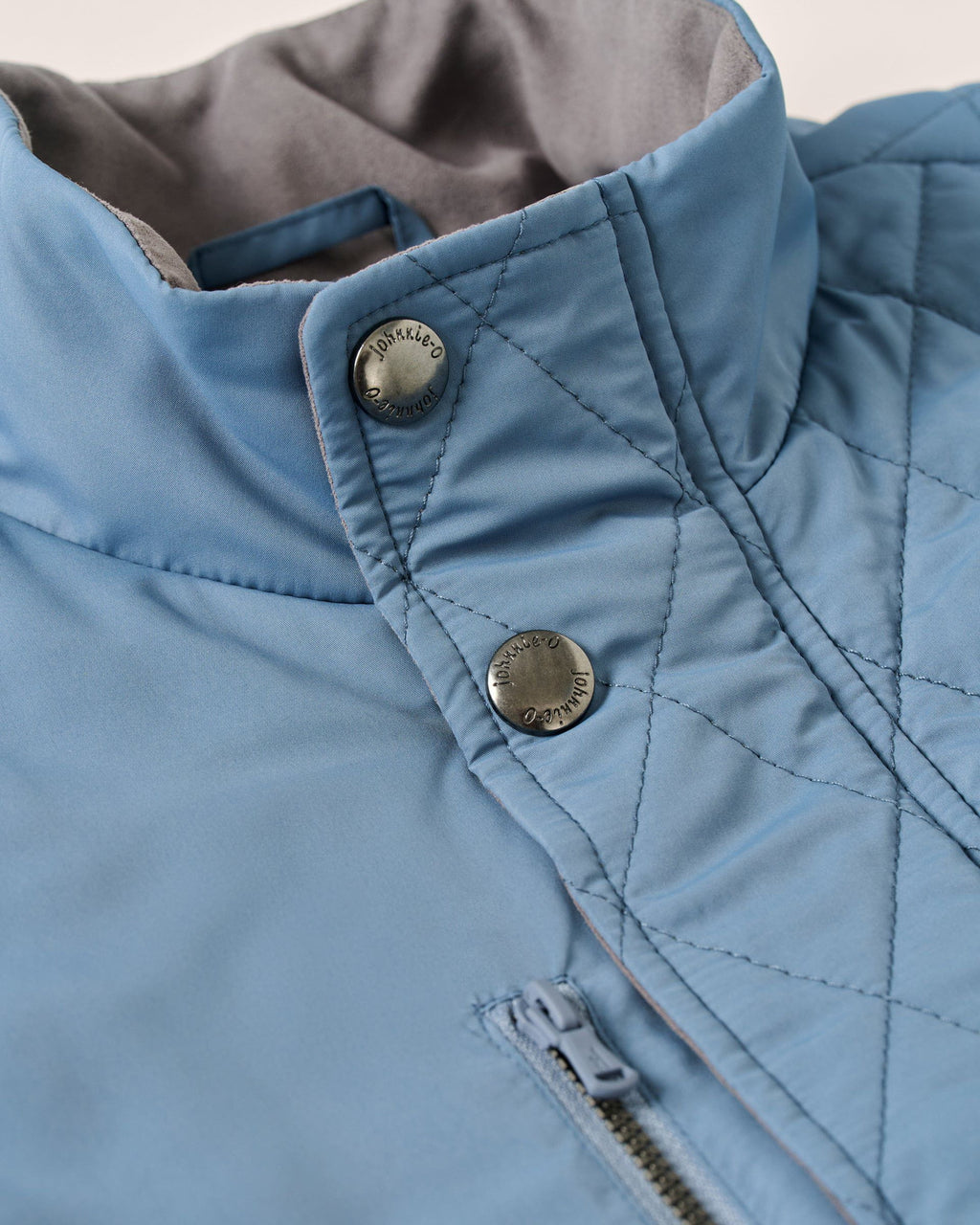 Johnnie-O Juno Quilted Snap Jacket