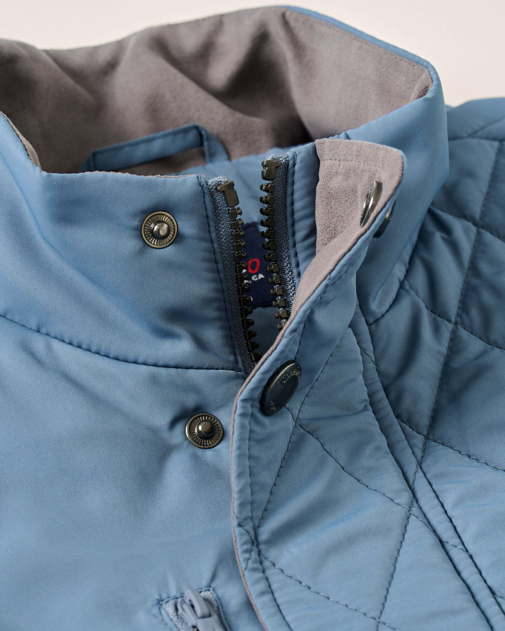 Johnnie-O Juno Quilted Snap Jacket