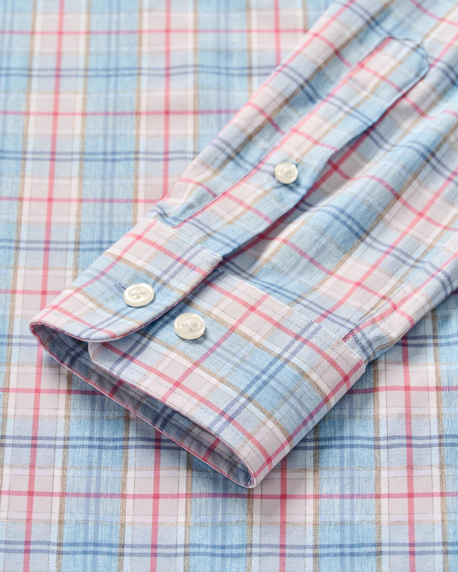 Johnnie-O Everyday Performance Button Down Shirt - Lanes, Maliblu