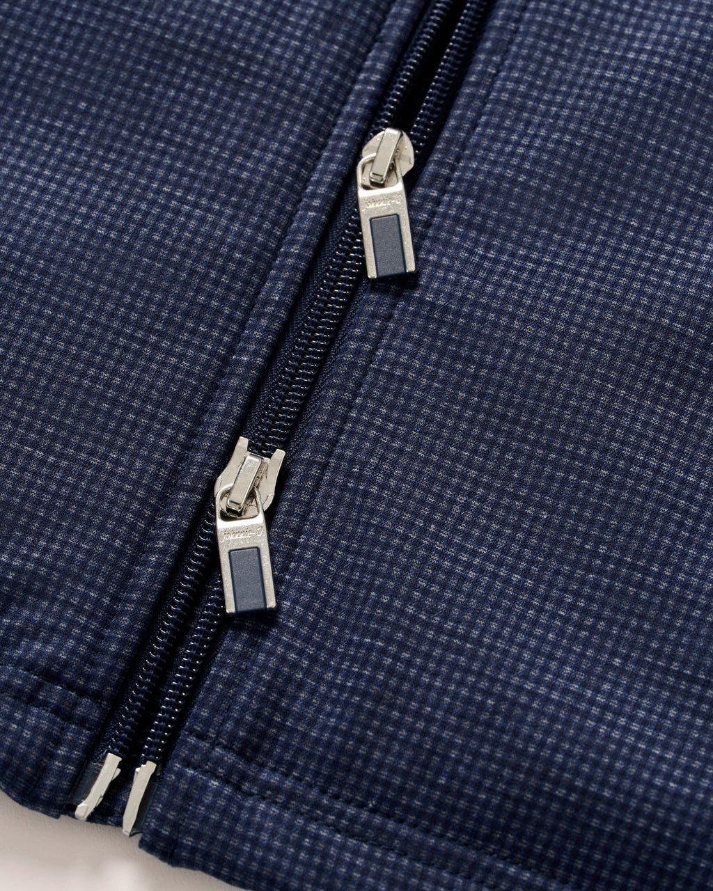 Johnnie-O Lomond Printed Knit Vest with PrimaLoft®, Navy