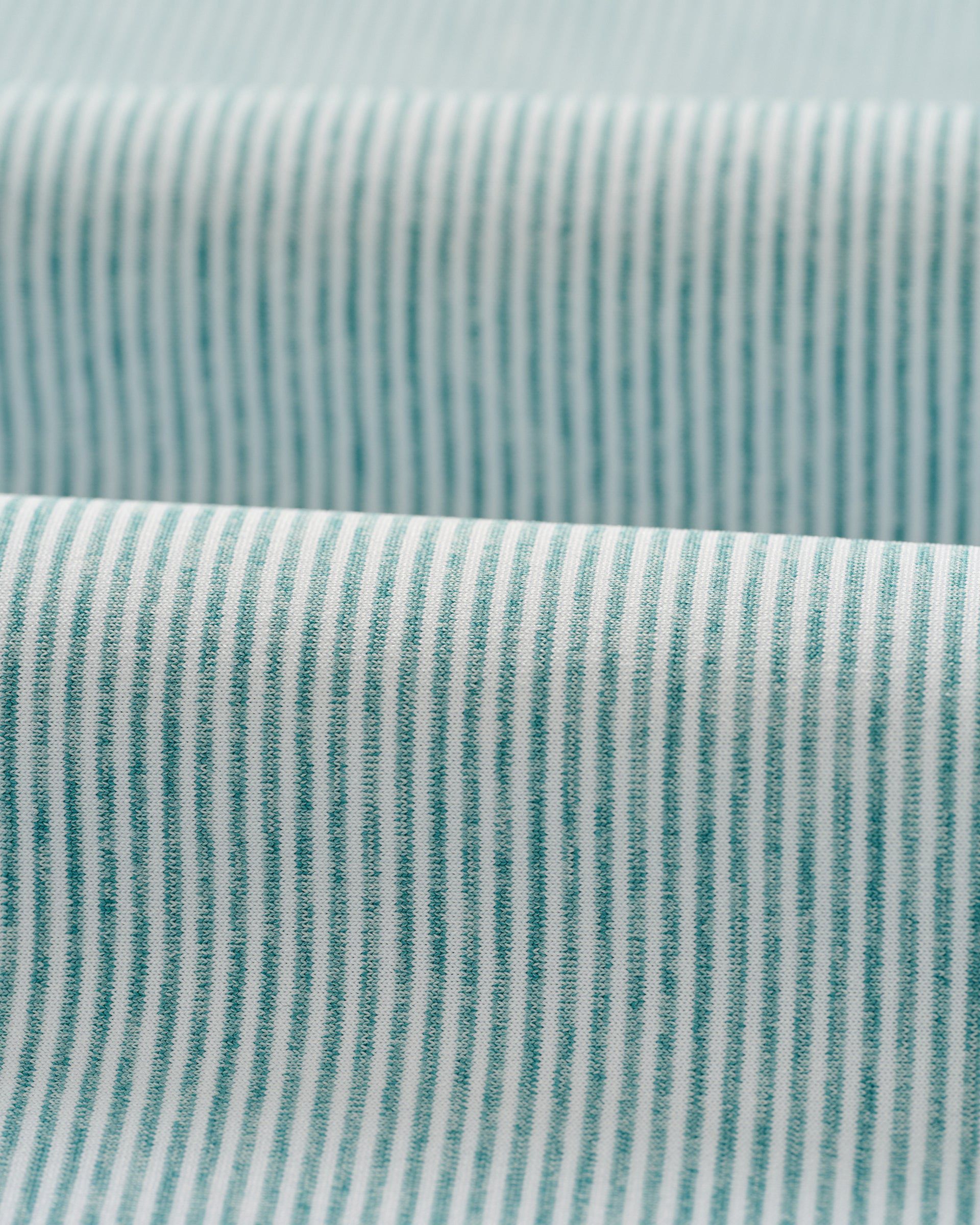 Johnnie-O Performance Jersey Polo - Lyndonn Stripe, Gulf Blue