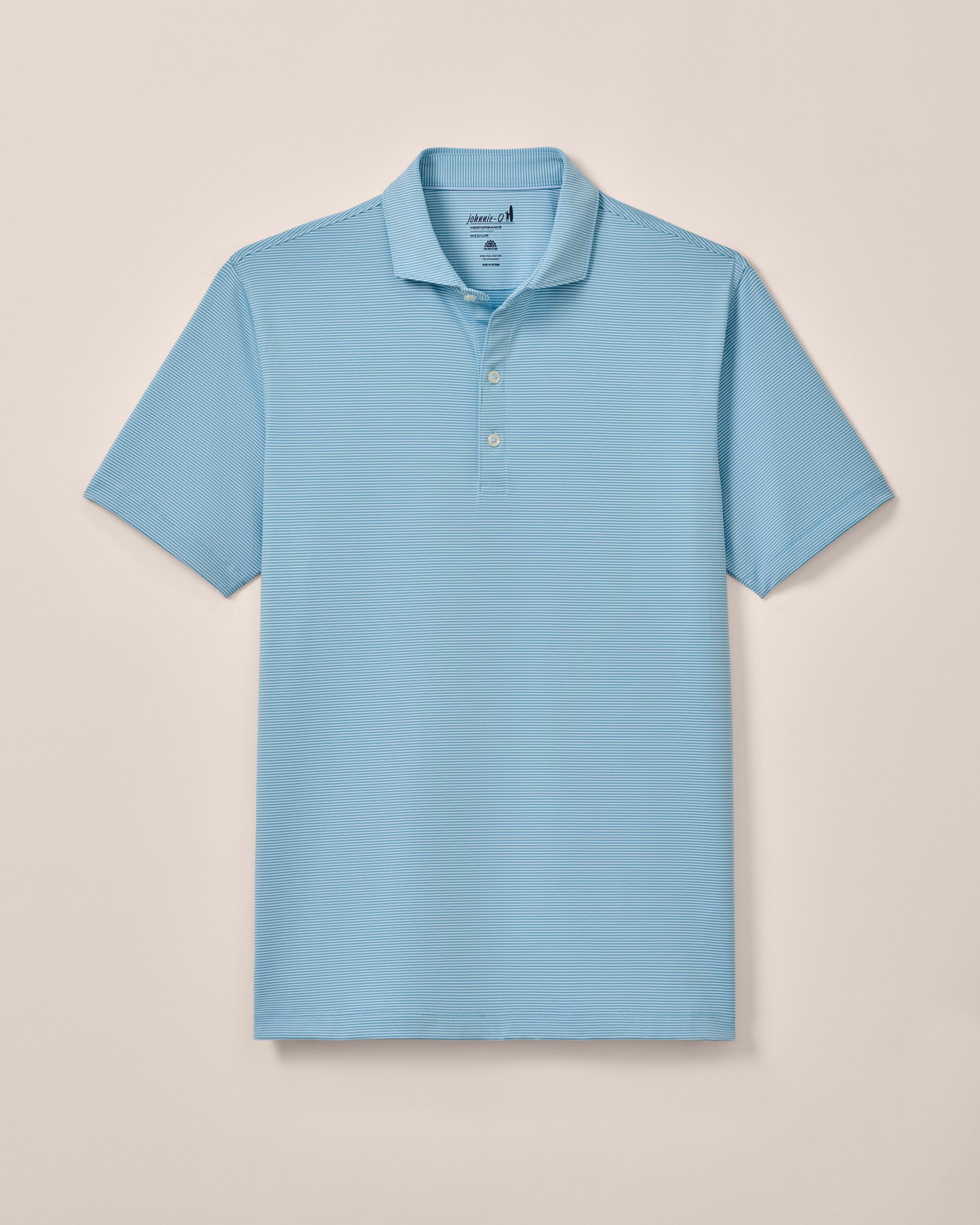 Johnnie-O Performance Jersey Polo - Lyndonn Stripe