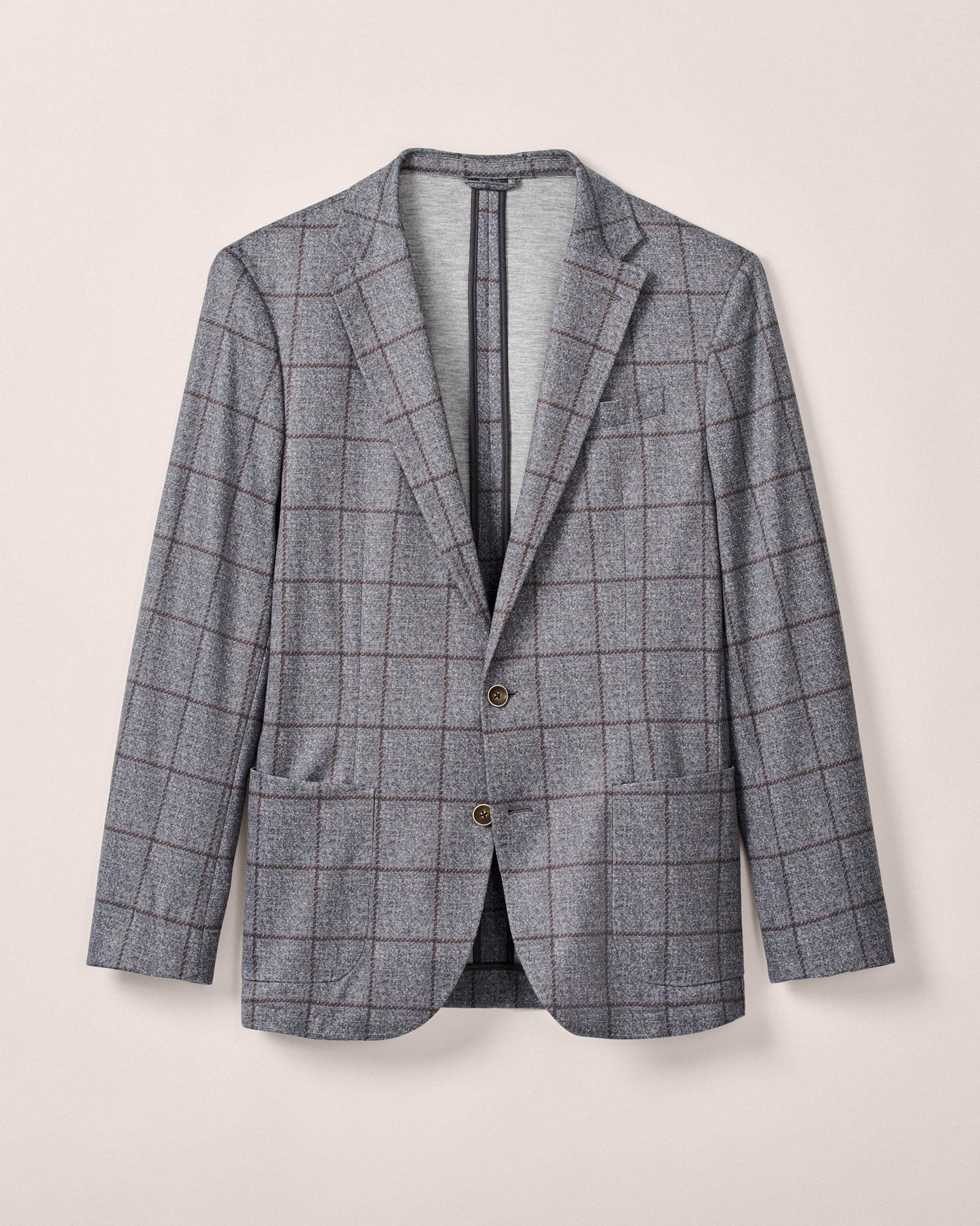 Johnnie-O Malachi Top Shelf Windowpane Knit Sport Coat