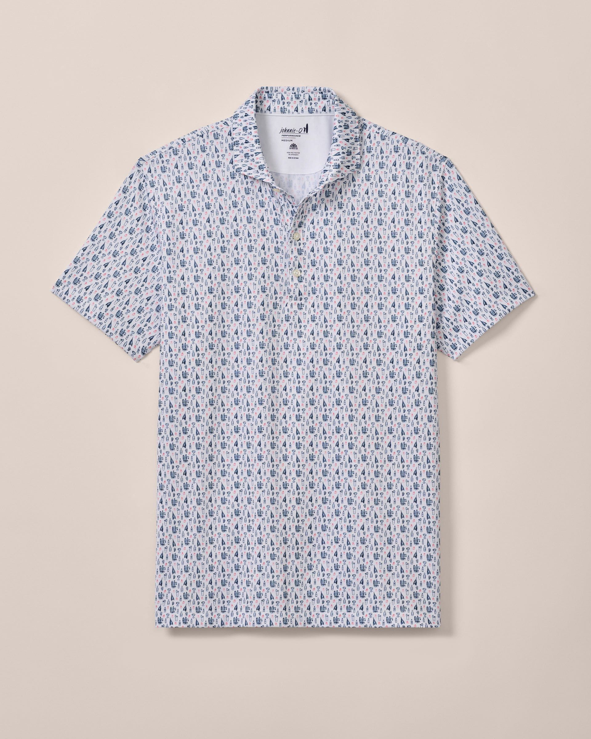 Johnnie-O Performance Jersey Polo - Manhatty