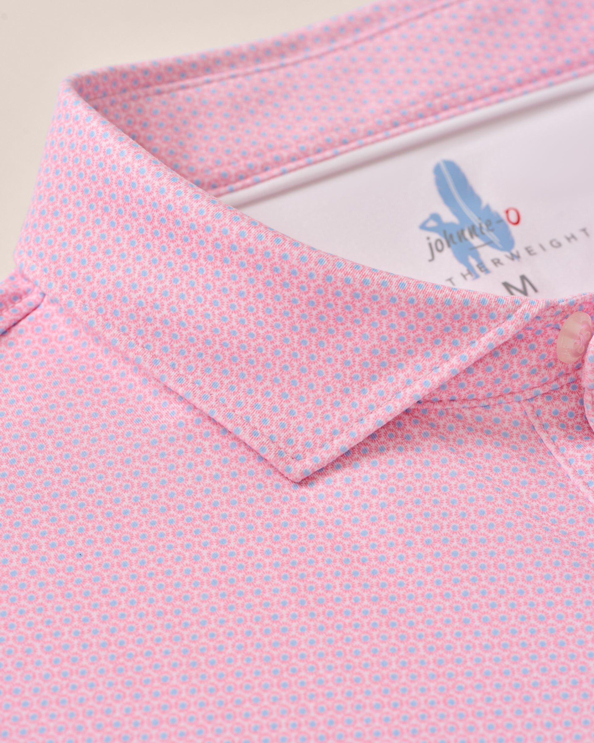 Johnnie-O Featherweight Performance Polo - Marlin, Azalea