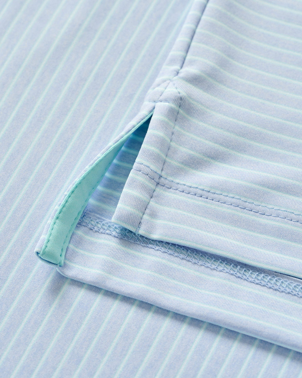 Johnnie-O Performance Jersey Polo - Michael Stripe, Kona